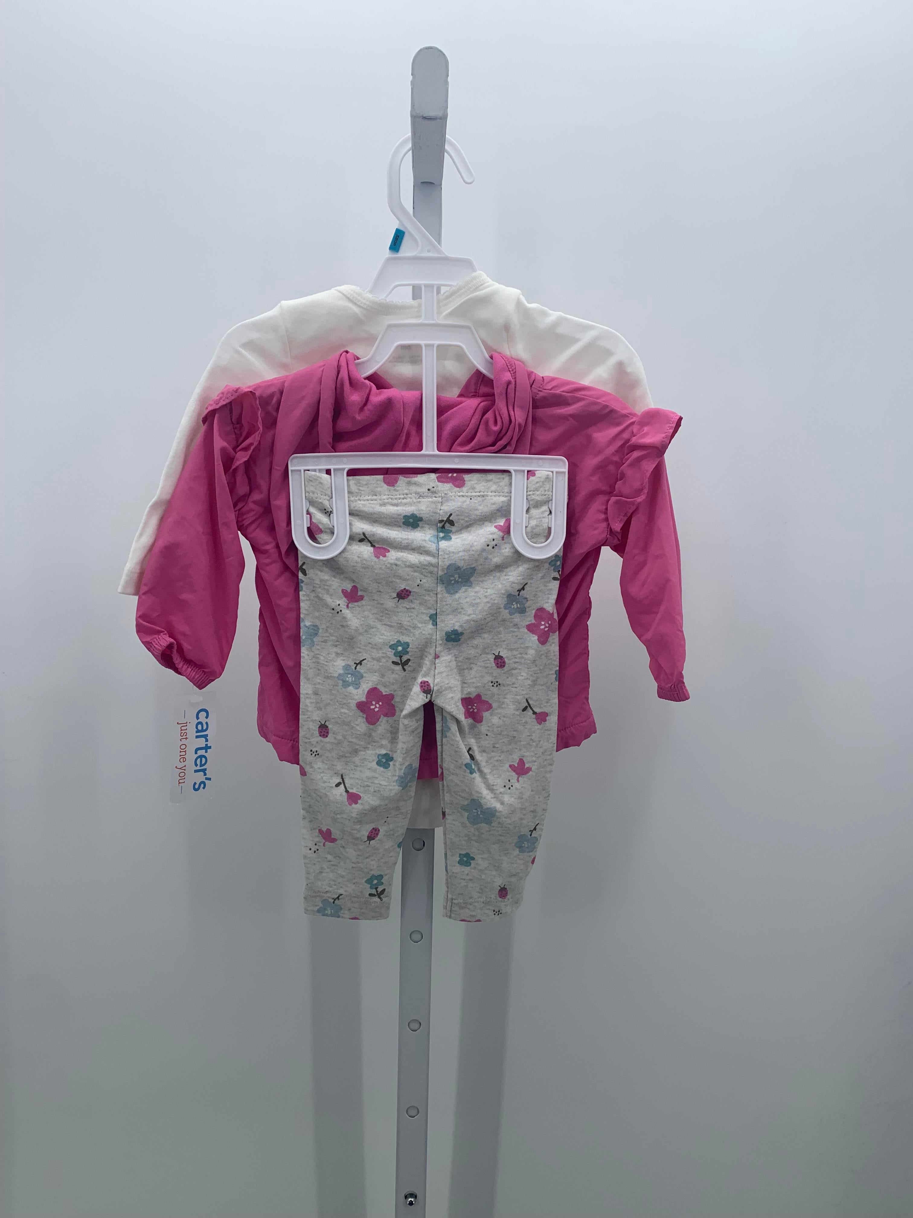 Carters Size 6 Months Girls 3 Pieces