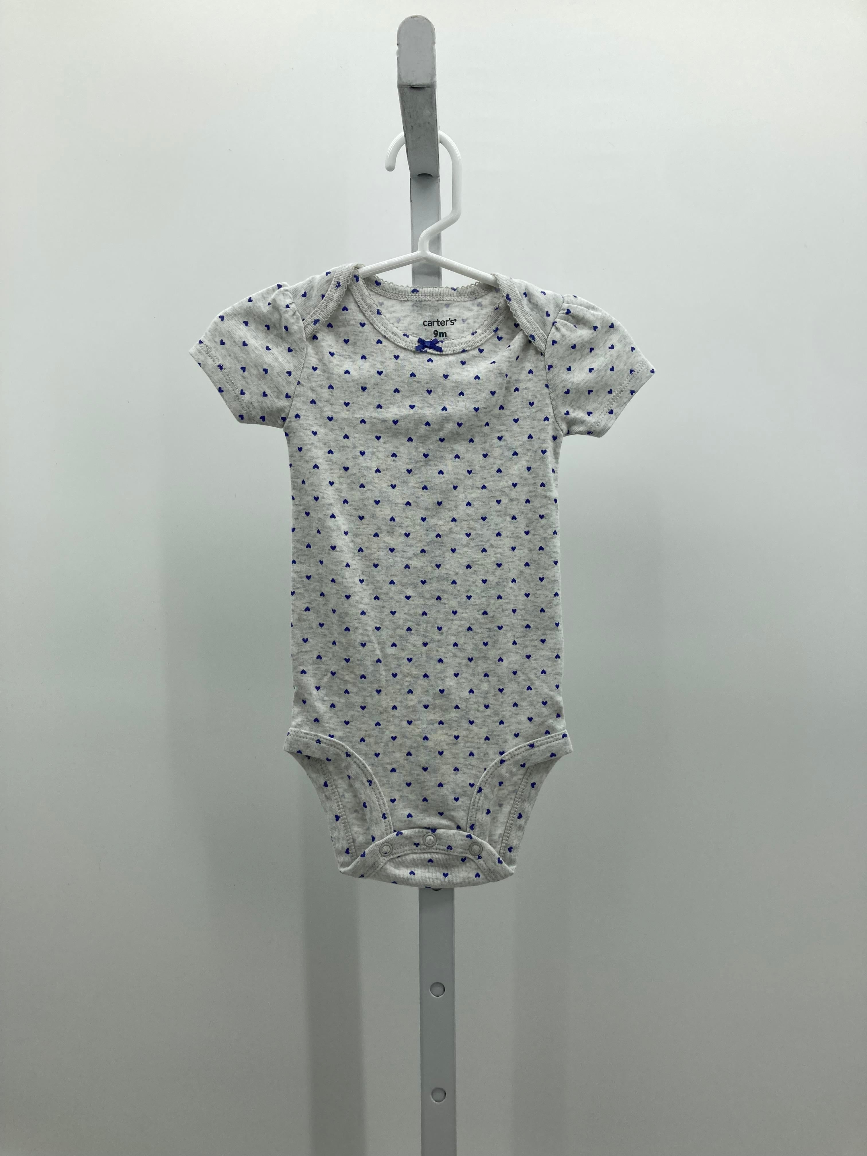 Carters Size 9 Months Girls Short Sleeve Shirt