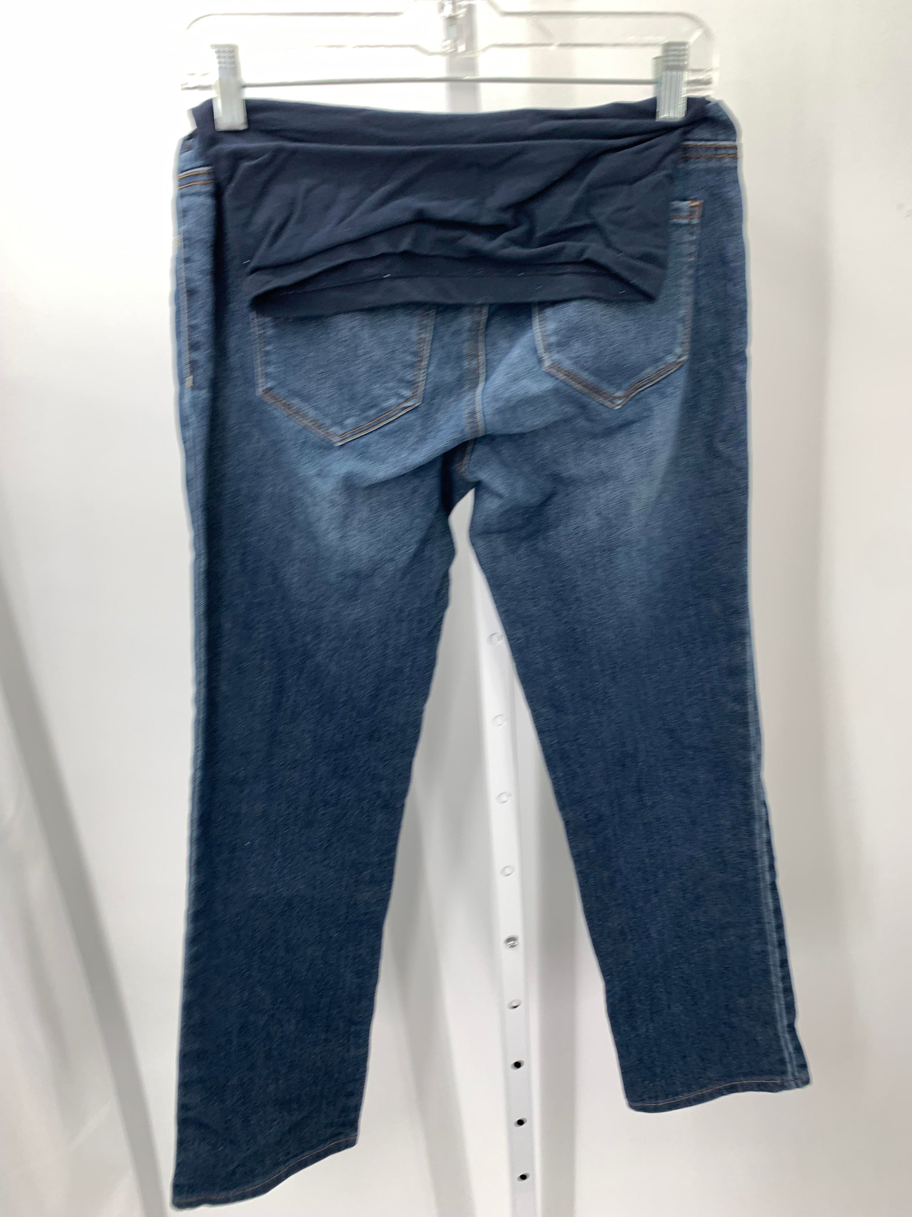 Indigo Blue Denim Size Small Maternity Jeans