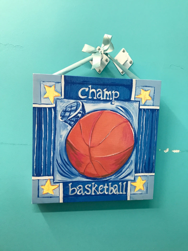 Basketball canvas