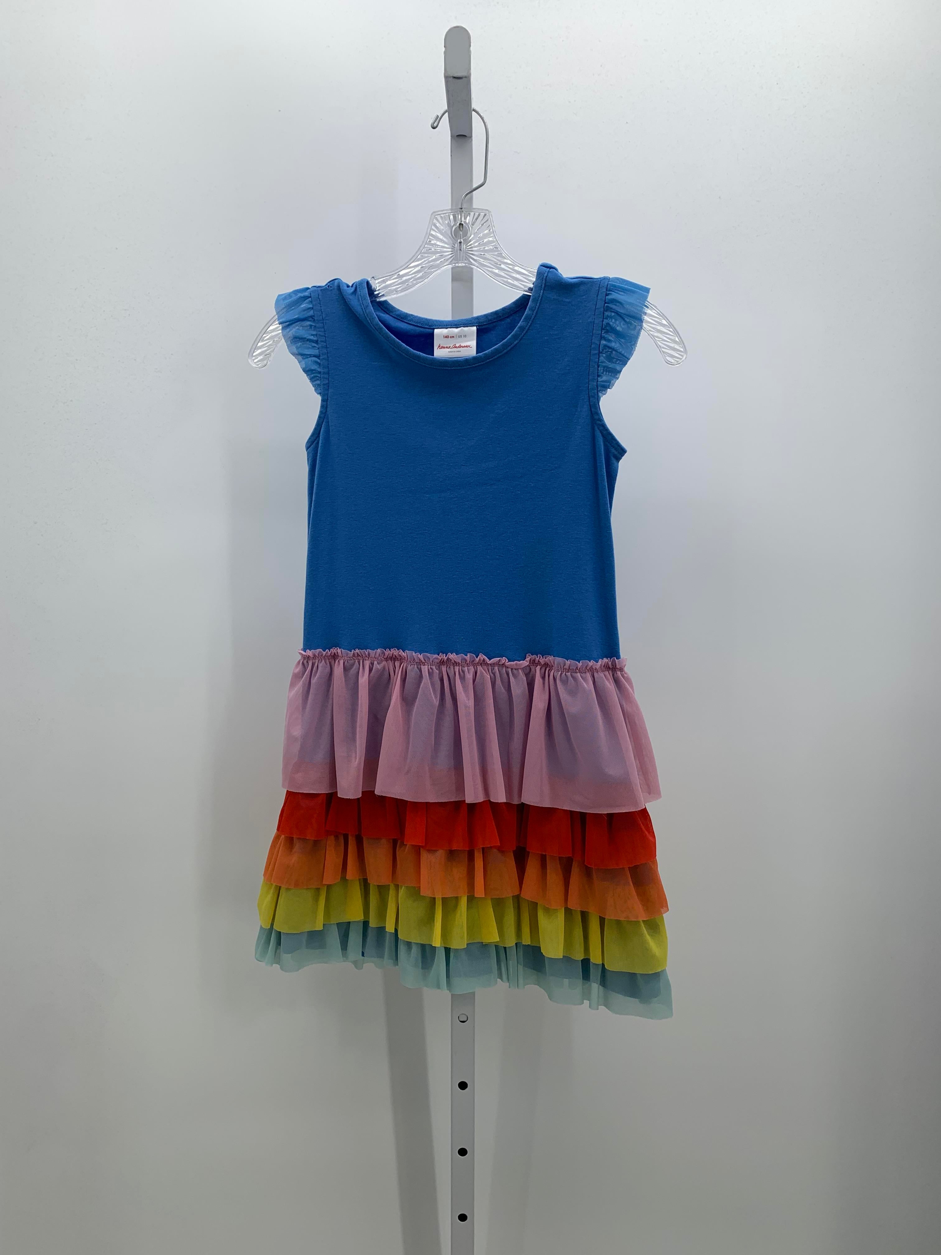 Hanna Anderson Size 10 Girls Sleeveless Dress