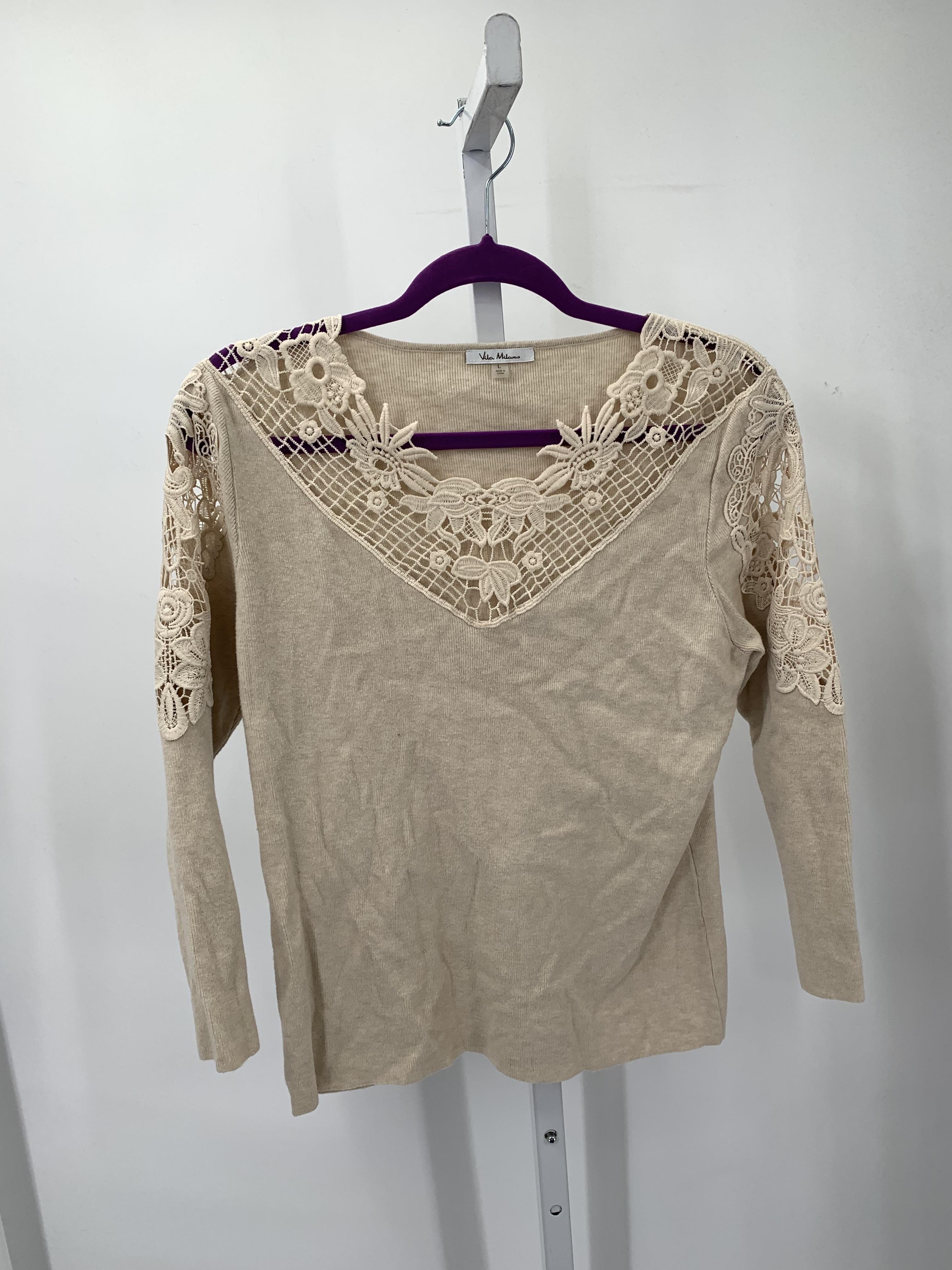 Size Large Misses Long Slv Sweater