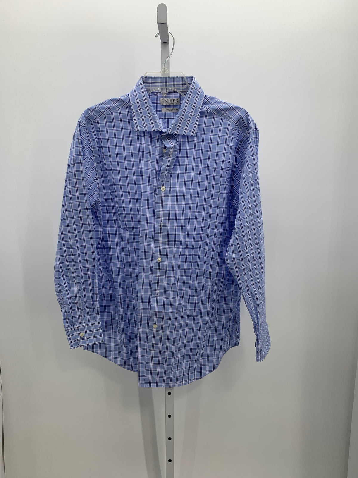 PLAID BTN DOWN