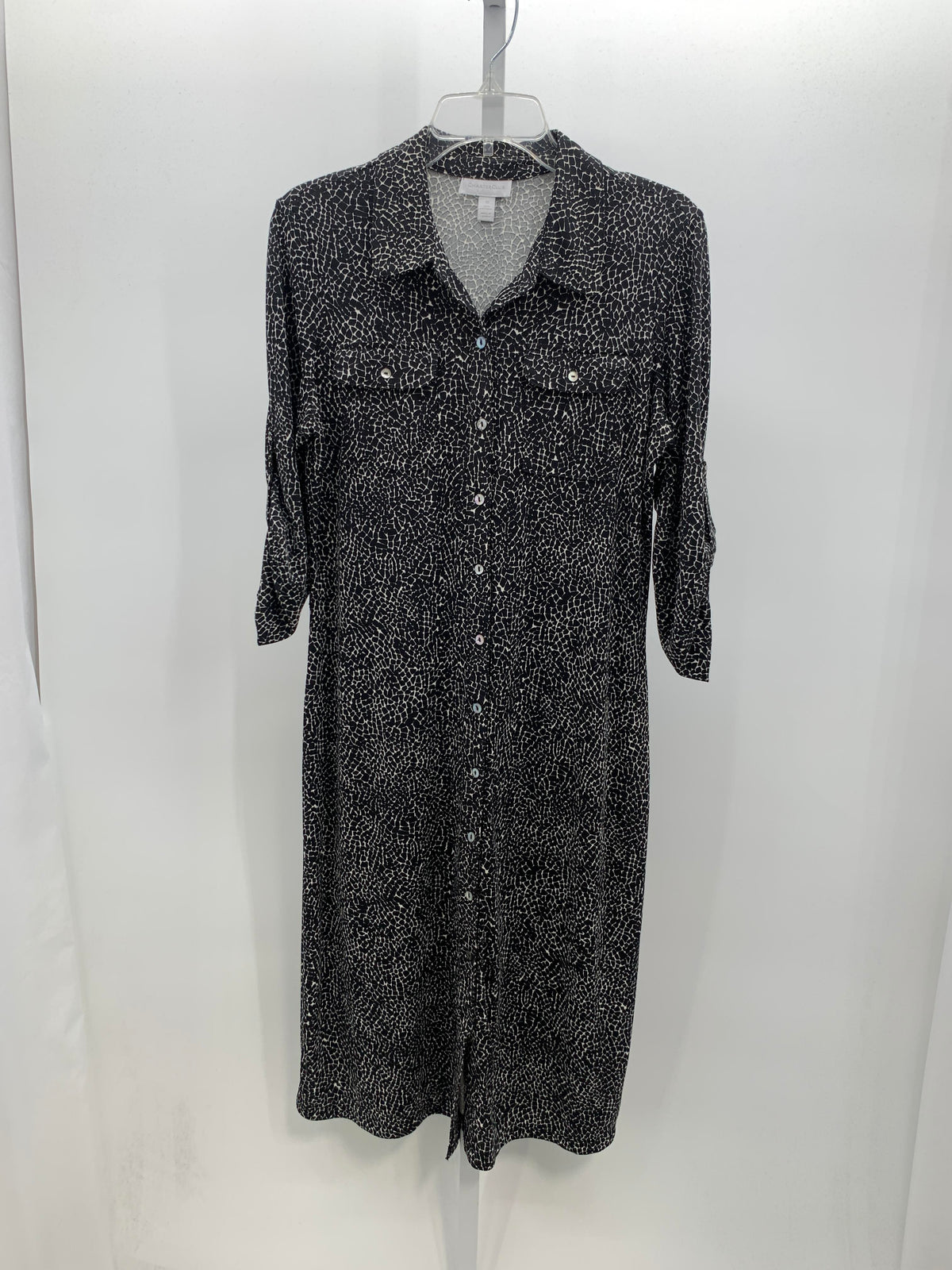 Charter Club Size 10 Misses 3/4 Sleeve Dress