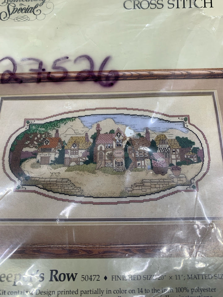 NIP CROSS STITCH KIT-SHOPKEEPER'S ROW