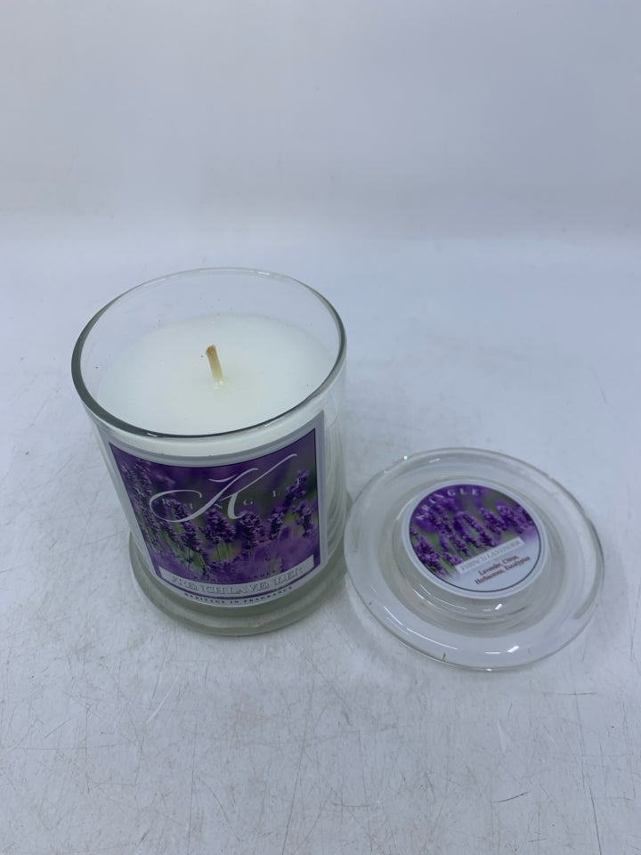 FRENCH LAVENDER KRINGLE CANDLE.
