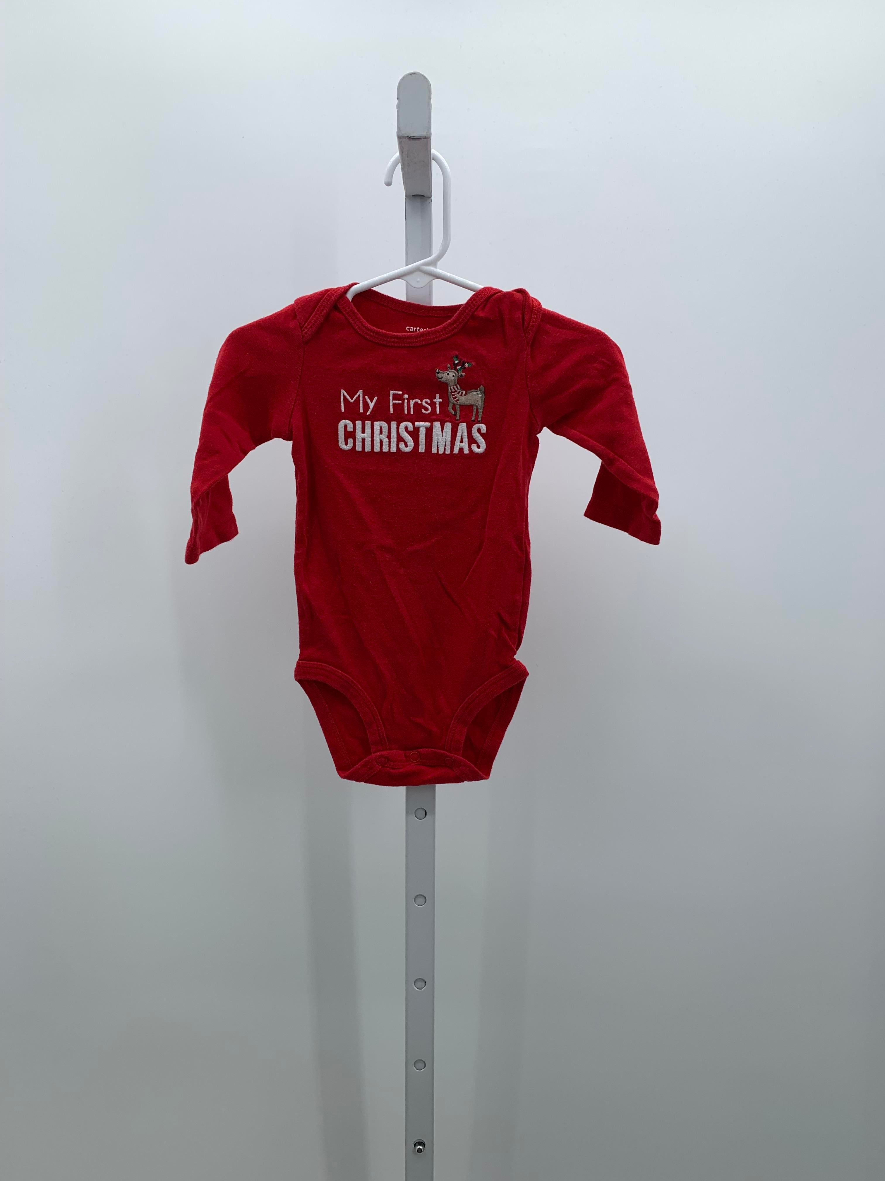 LONG SLV BODY SUIT MY FIRST XMAS