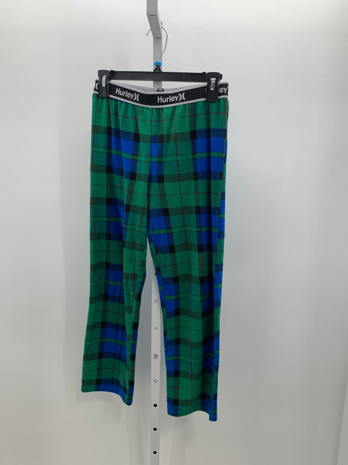 BLUE PLAID FLEECE