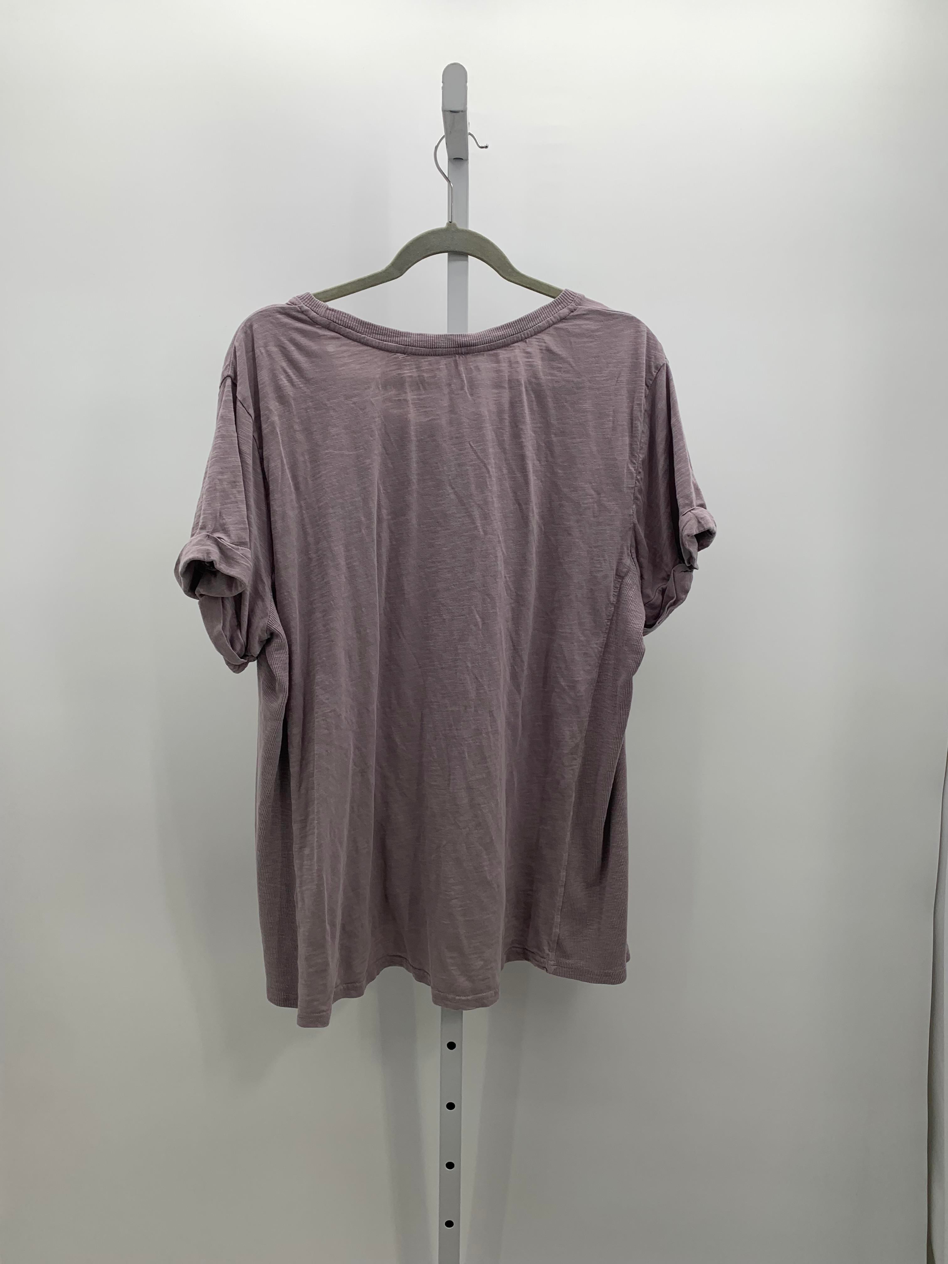 Jane + Delancey Size 1X Womens Short Sleeve Shirt