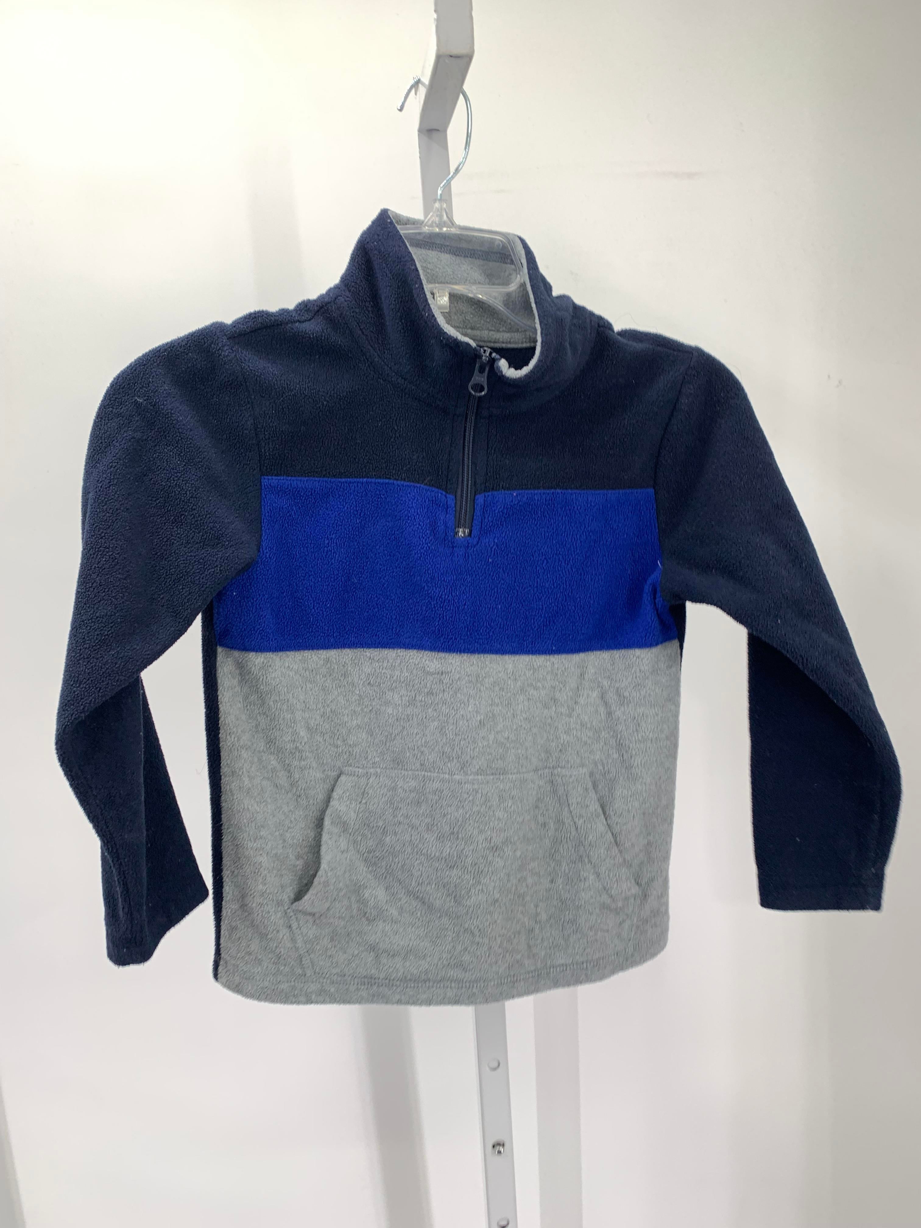 PARTIAL ZIP FLEECE