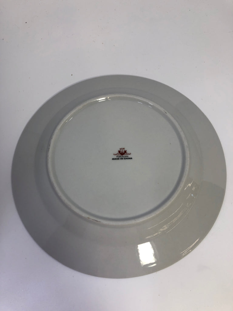 20PC BLUE FLORAL PORCELAIN CHINA SET SERVICE FOR 4.