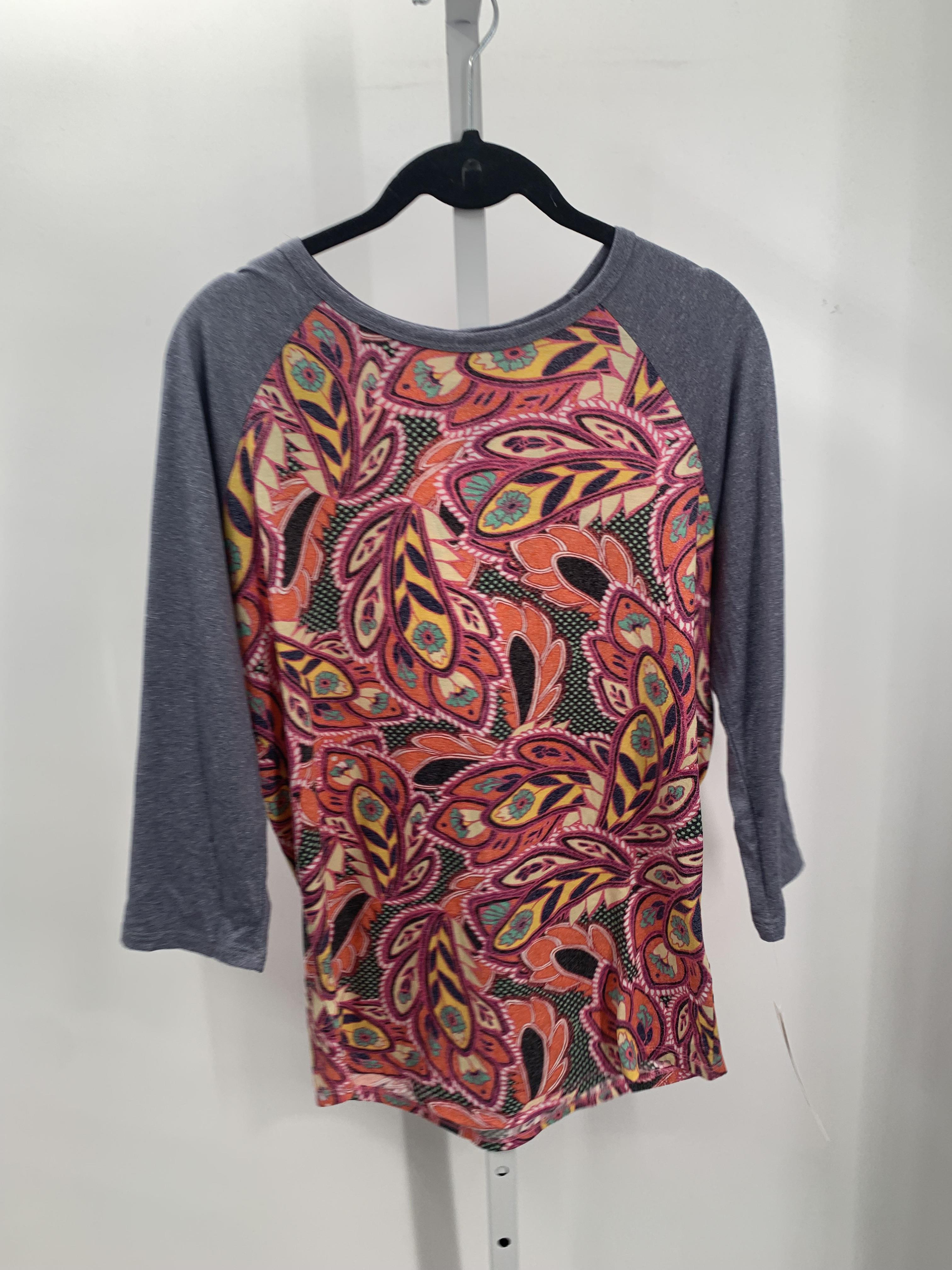 Lularoe Size Small Misses 3/4 Sleeve Shirt