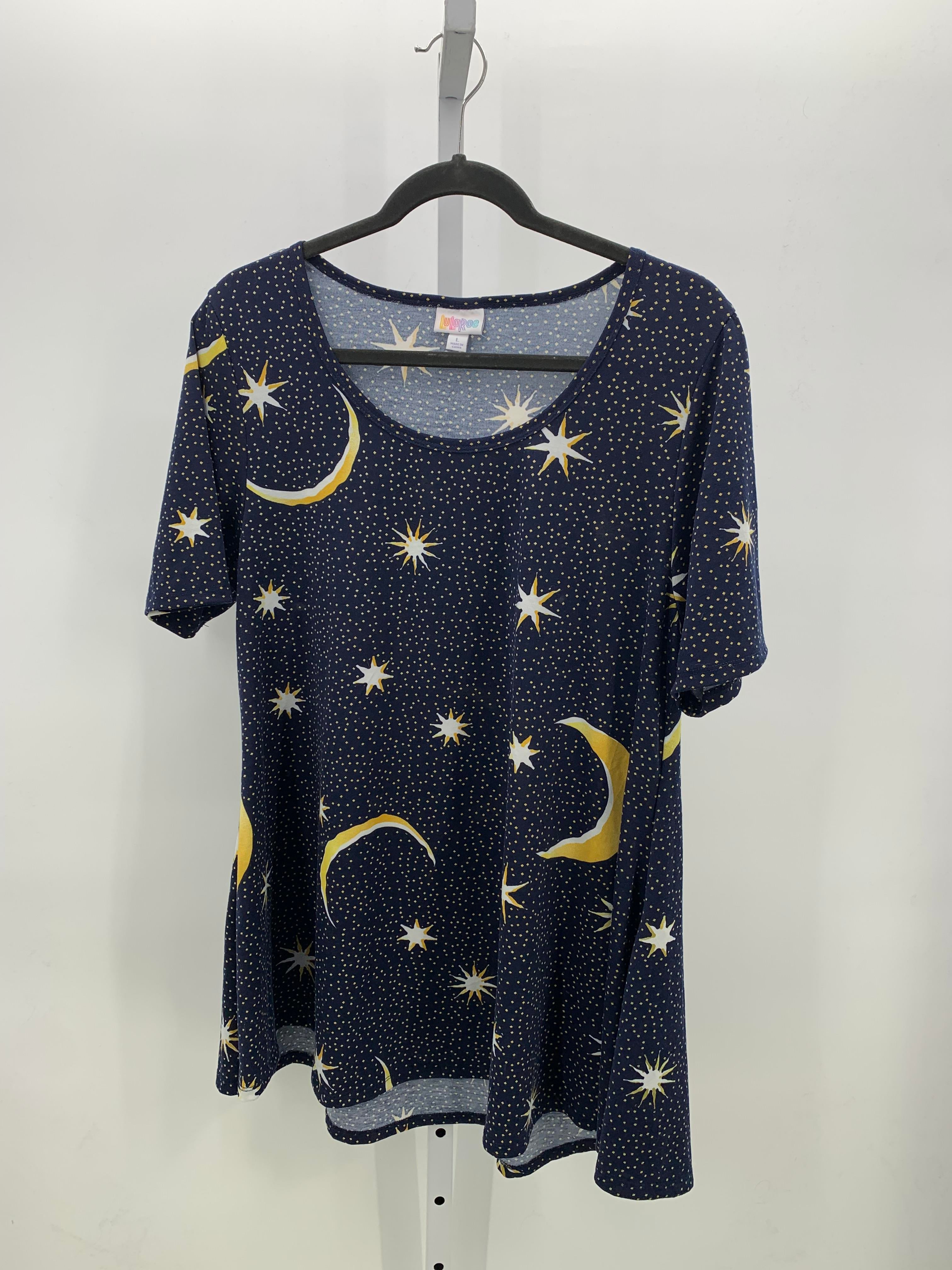 Lularoe Size Large Misses Short Sleeve Shirt