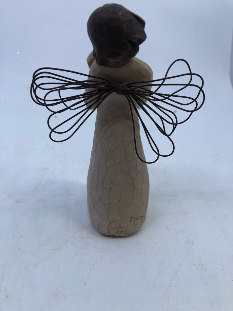 WILLOW TREE ANGEL OF THE HEART- GIRL WITH HEART.