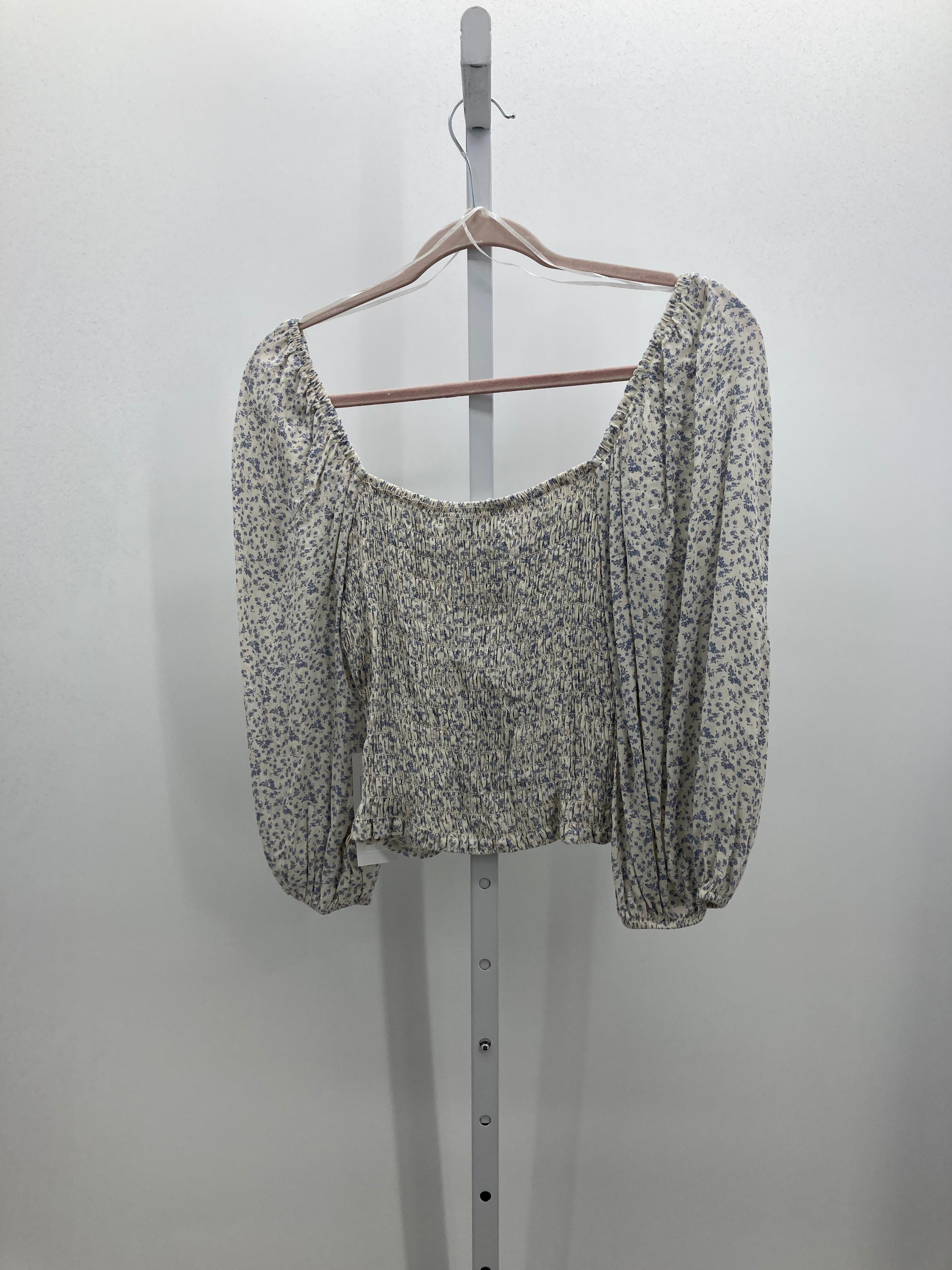 Size Small Juniors Long Sleeve Shirt