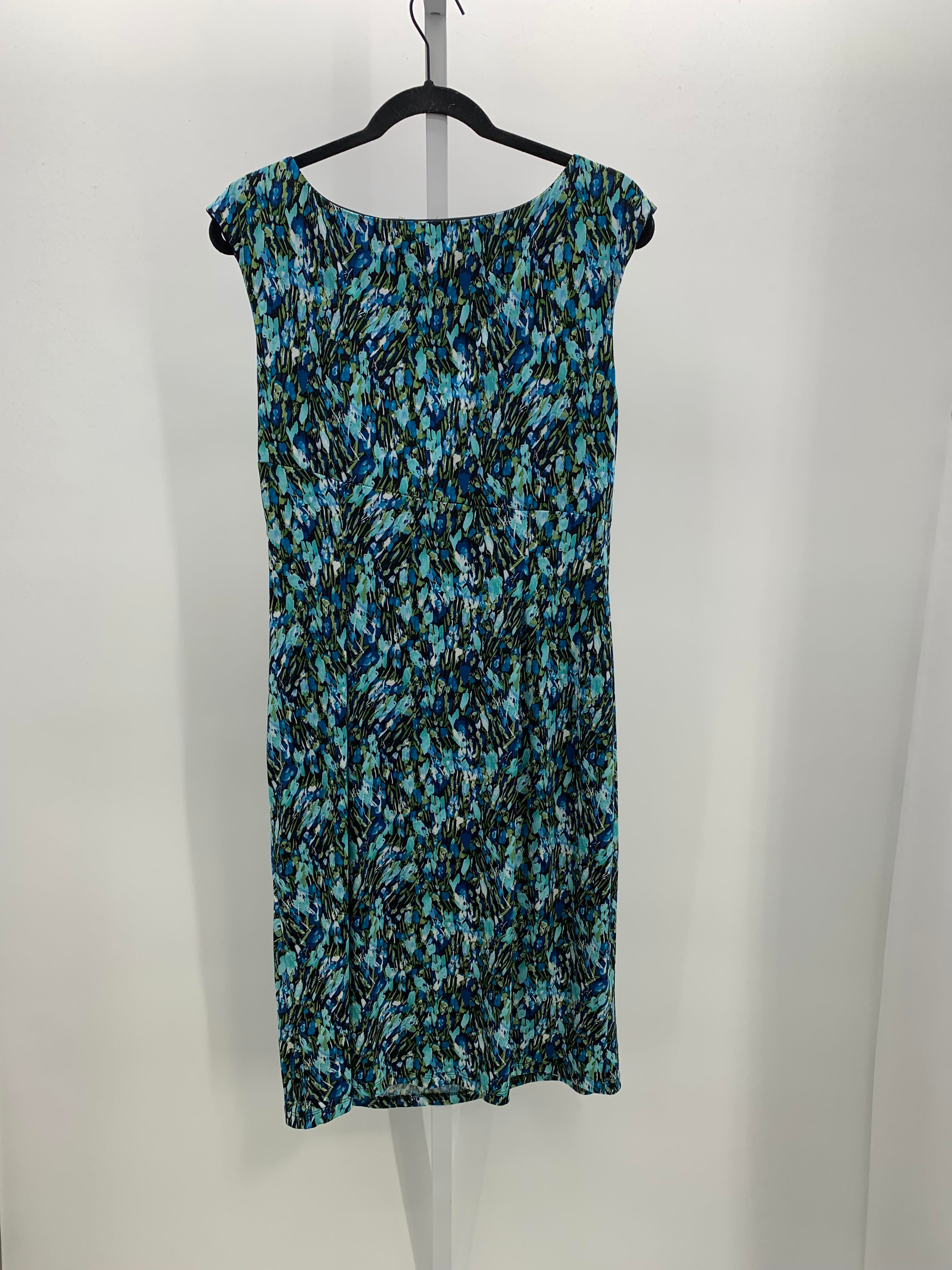 Dress Barn Size 14 Misses Sleeveless Dress