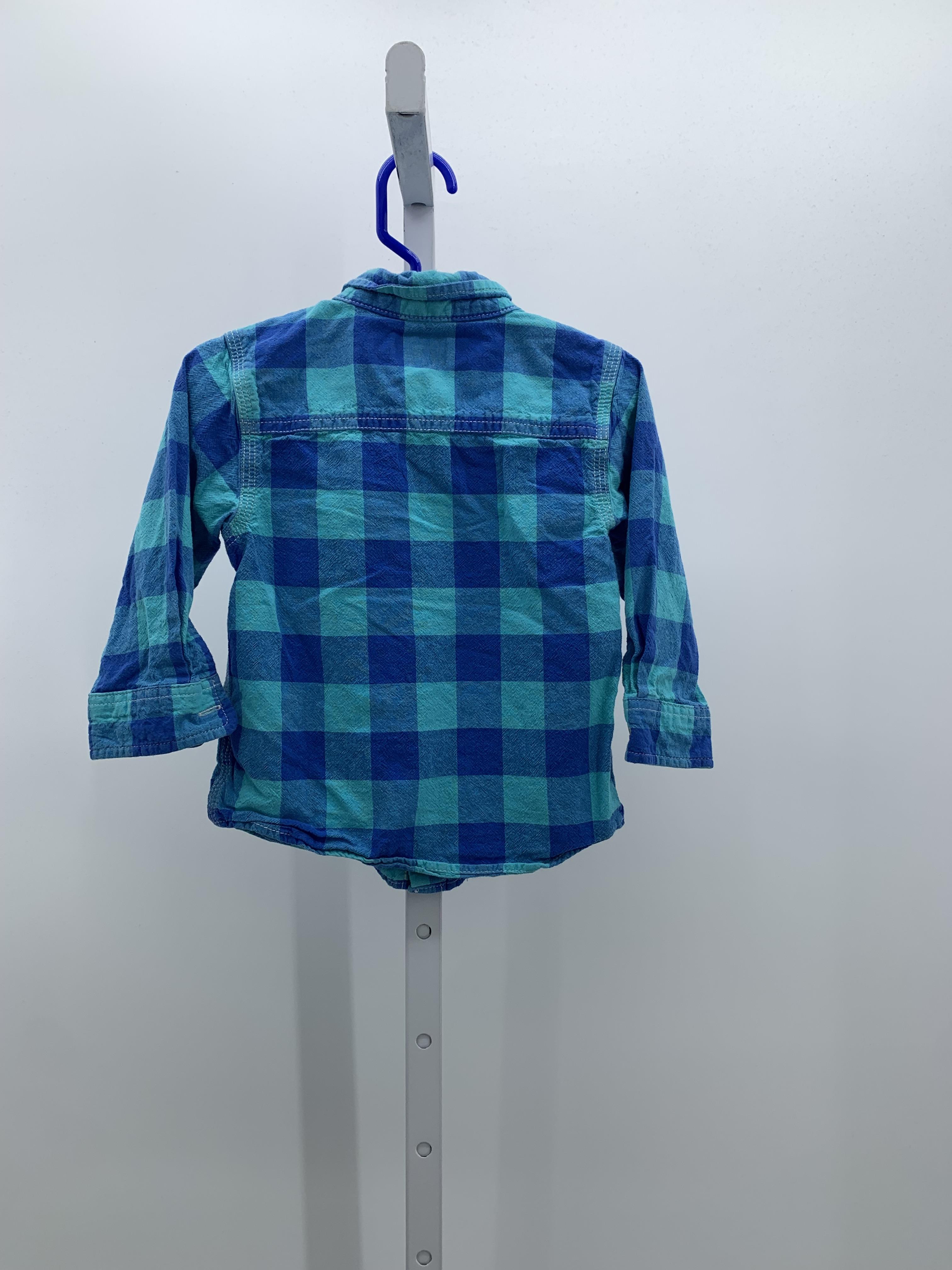 PLAID BTN DOWN