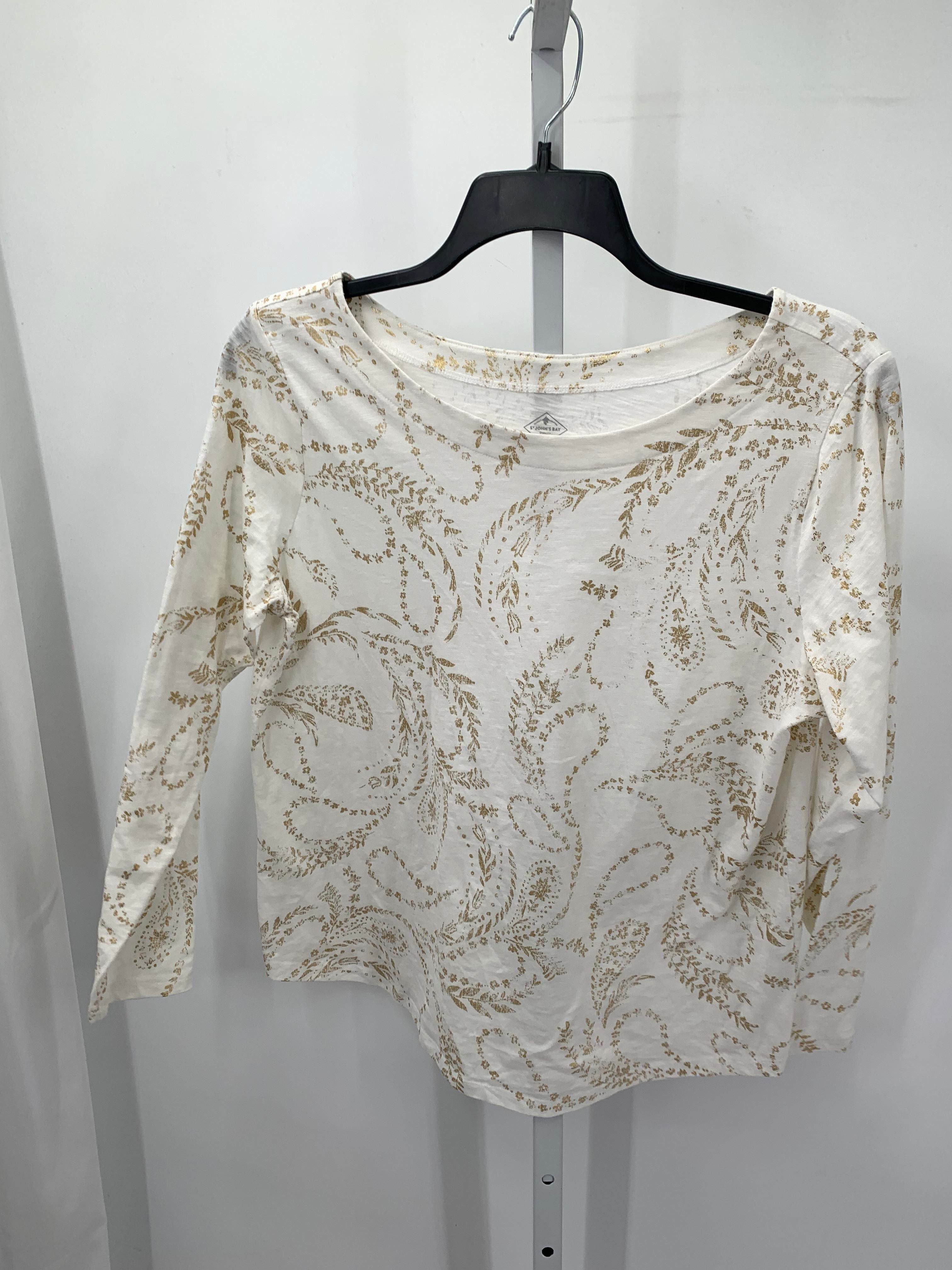 St. Johns Bay Size Extra Large Misses Long Sleeve Shirt