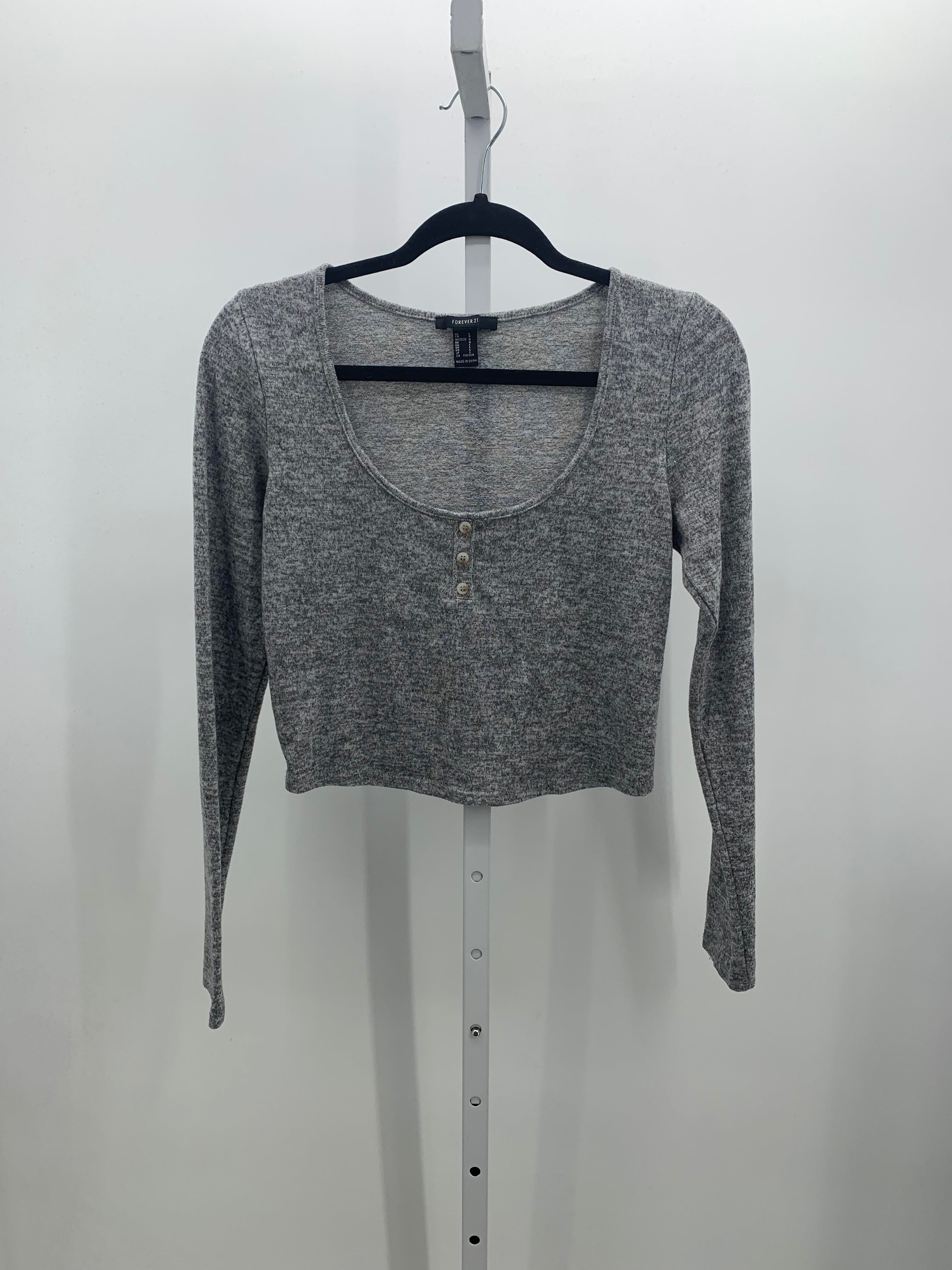Forever 21 Size Large Juniors Long Sleeve Shirt