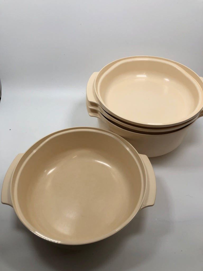 4PC MICROWAVE STACK COOKER SET - TUPPERWARE.