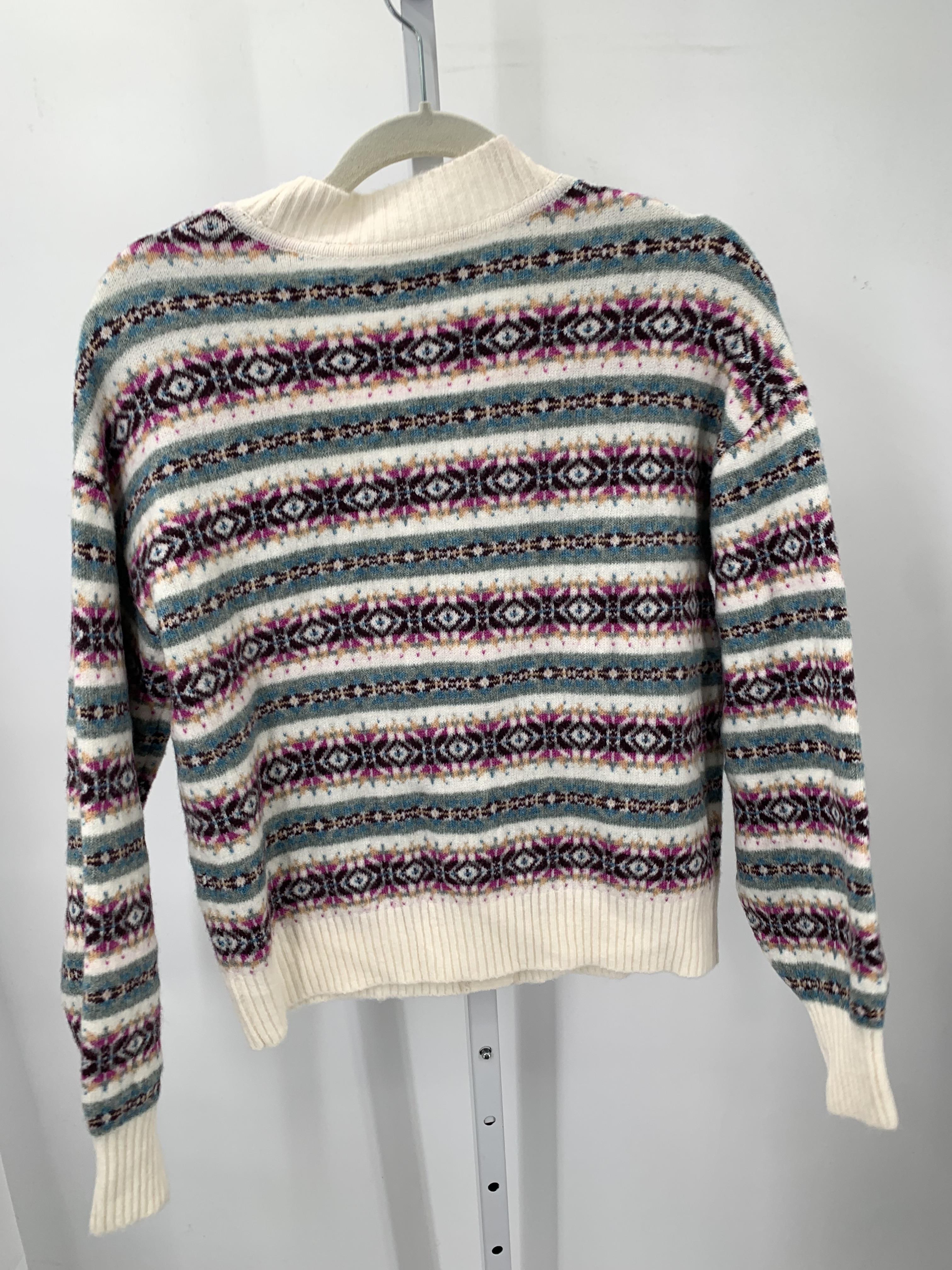 Loft Size Small Misses Long Slv Sweater