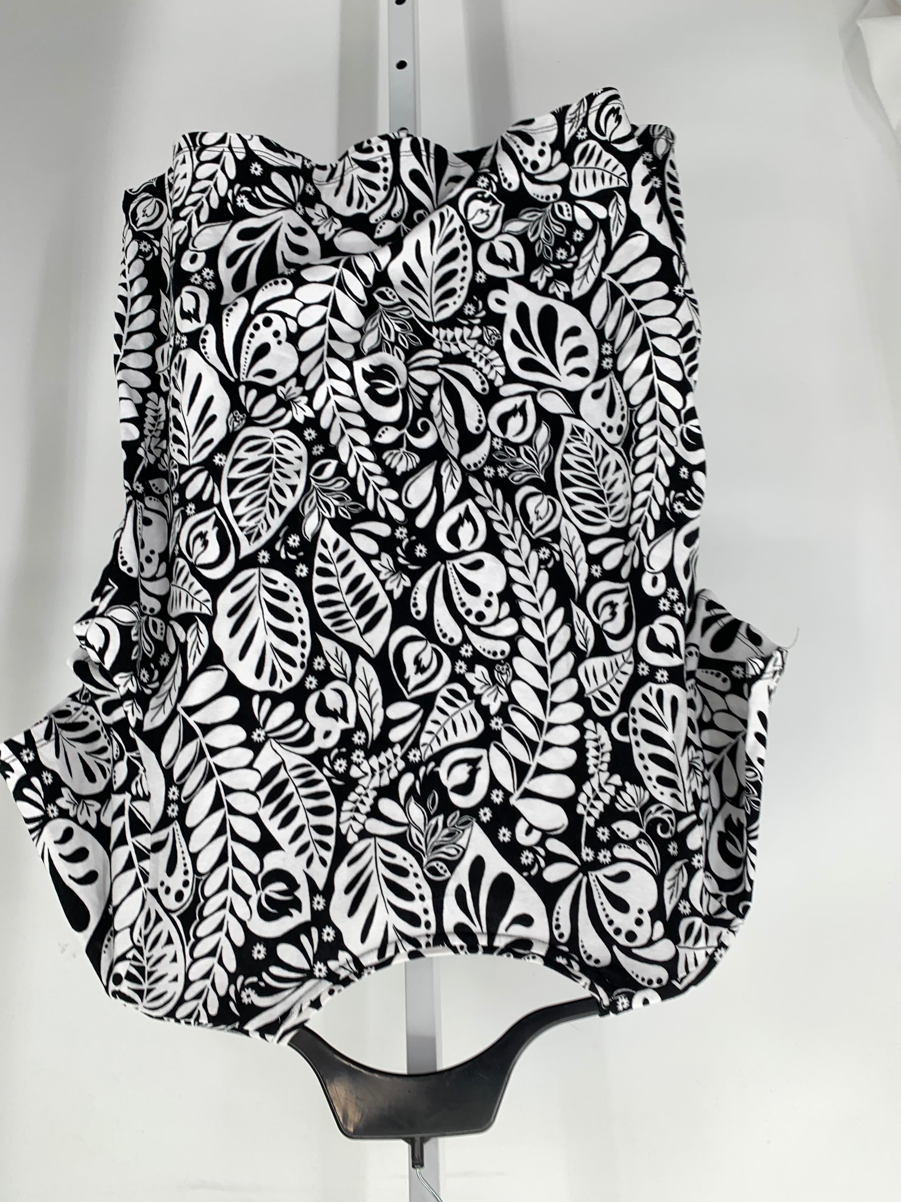 Croft & Barrow Size Extra Large Misses Short Sleeve Shirt