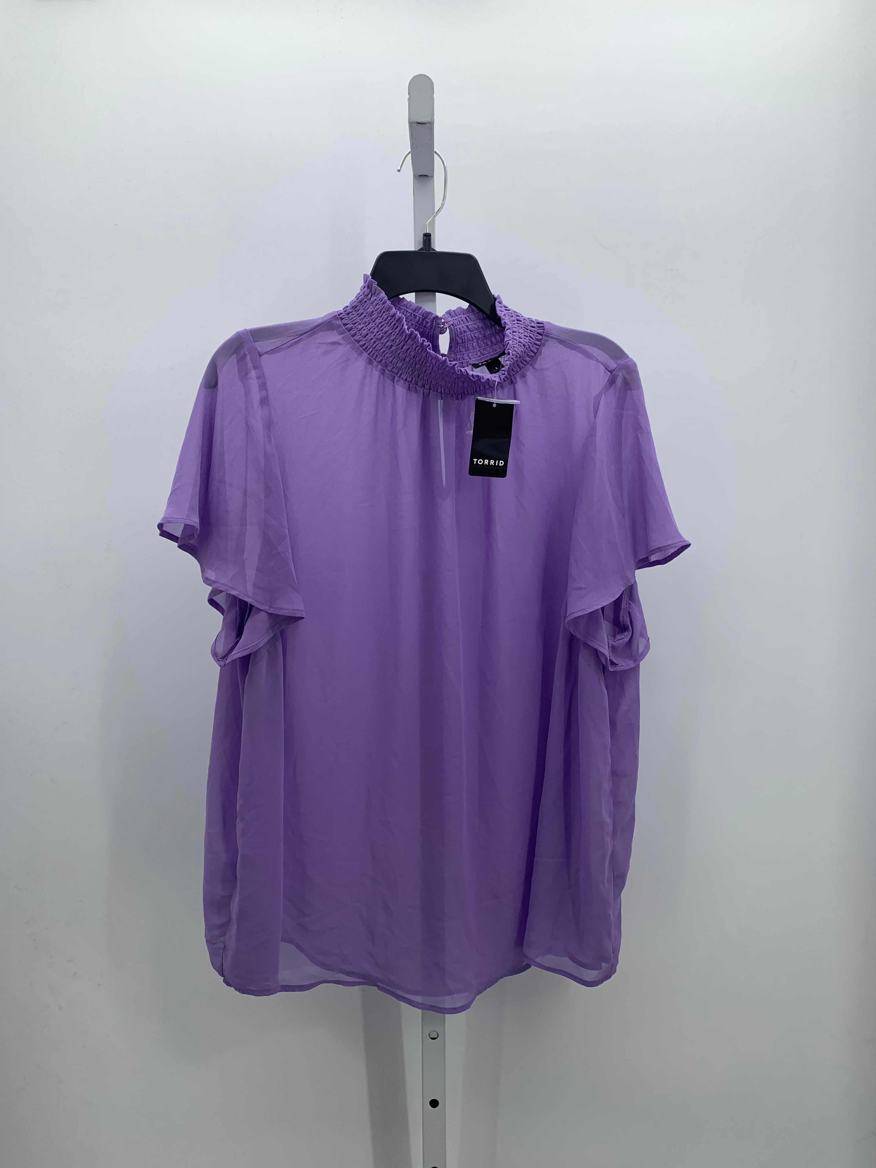 Torrid Size 1X Womens Short Sleeve Shirt