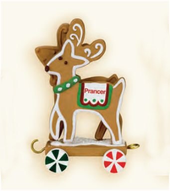 Hallmark Ornament 2009 Santa S Sleigh Collection - Prancer/Vixen - in box