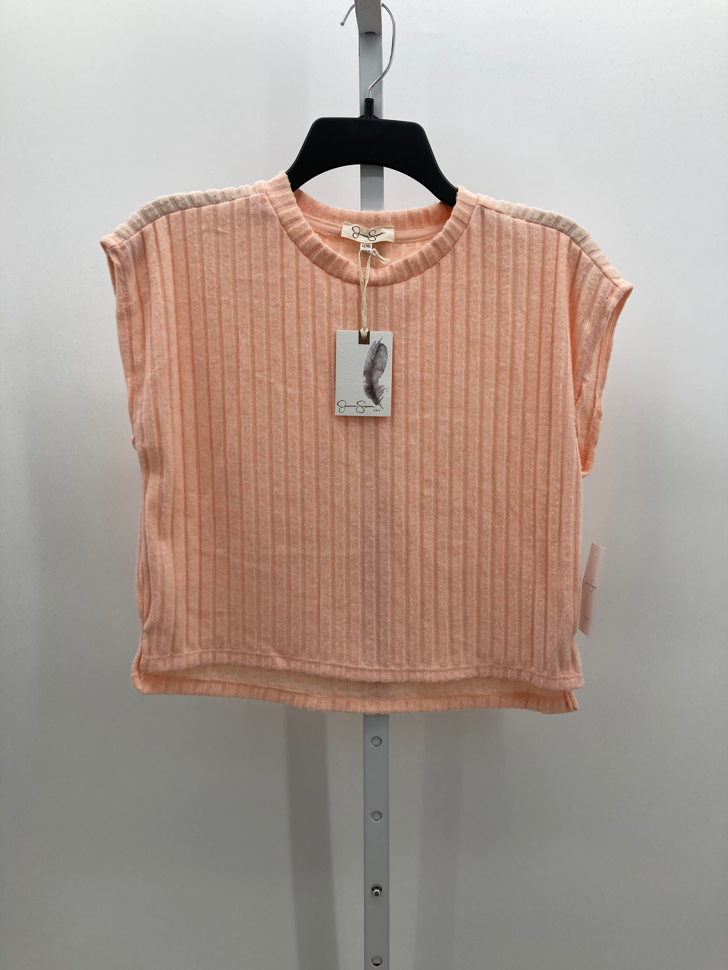 Jessica Simpson Size 10 Girls Short Sleeve Shirt