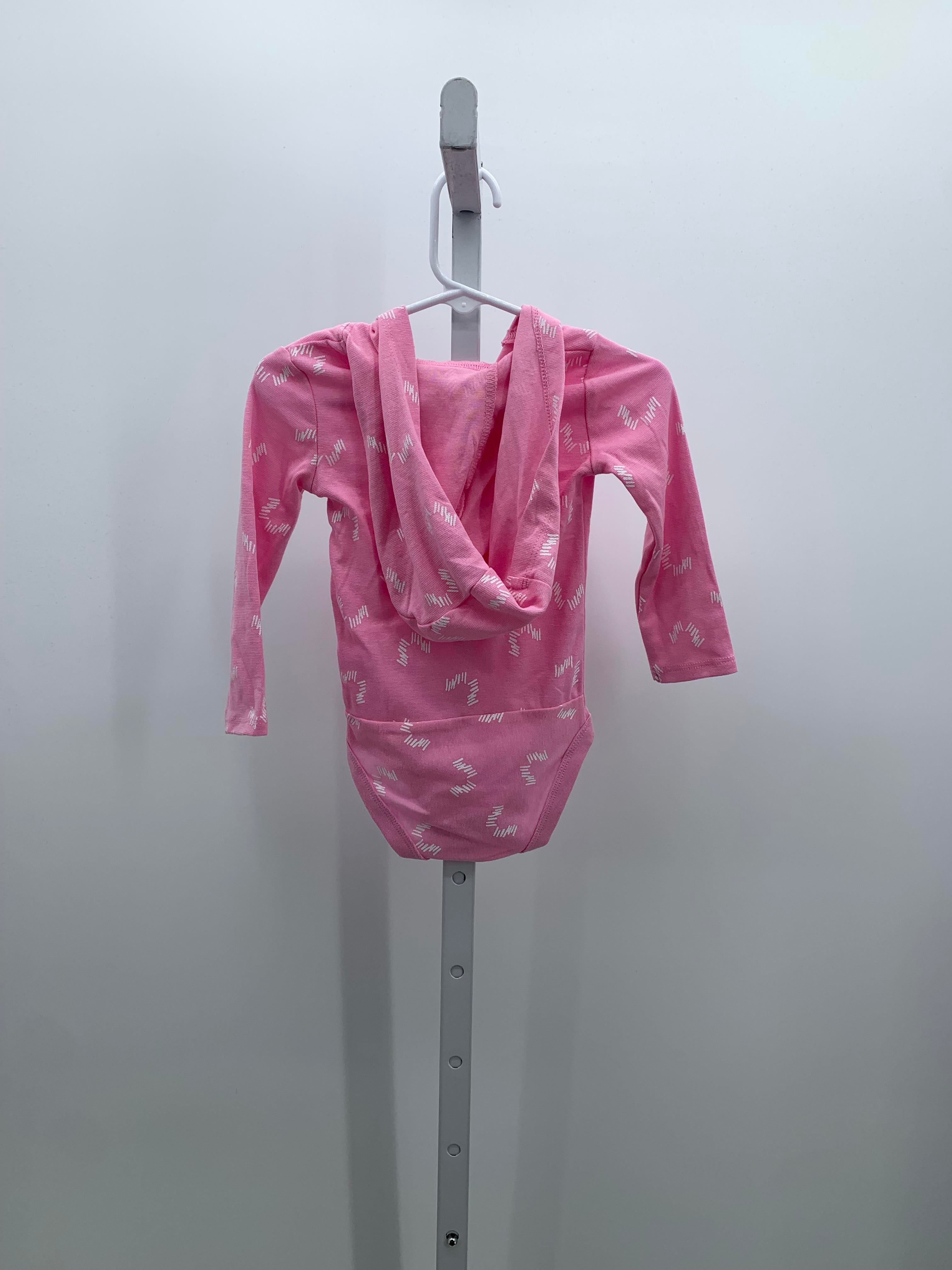 Hanes Size 12-18 Months Girls Long Sleeve Shirt