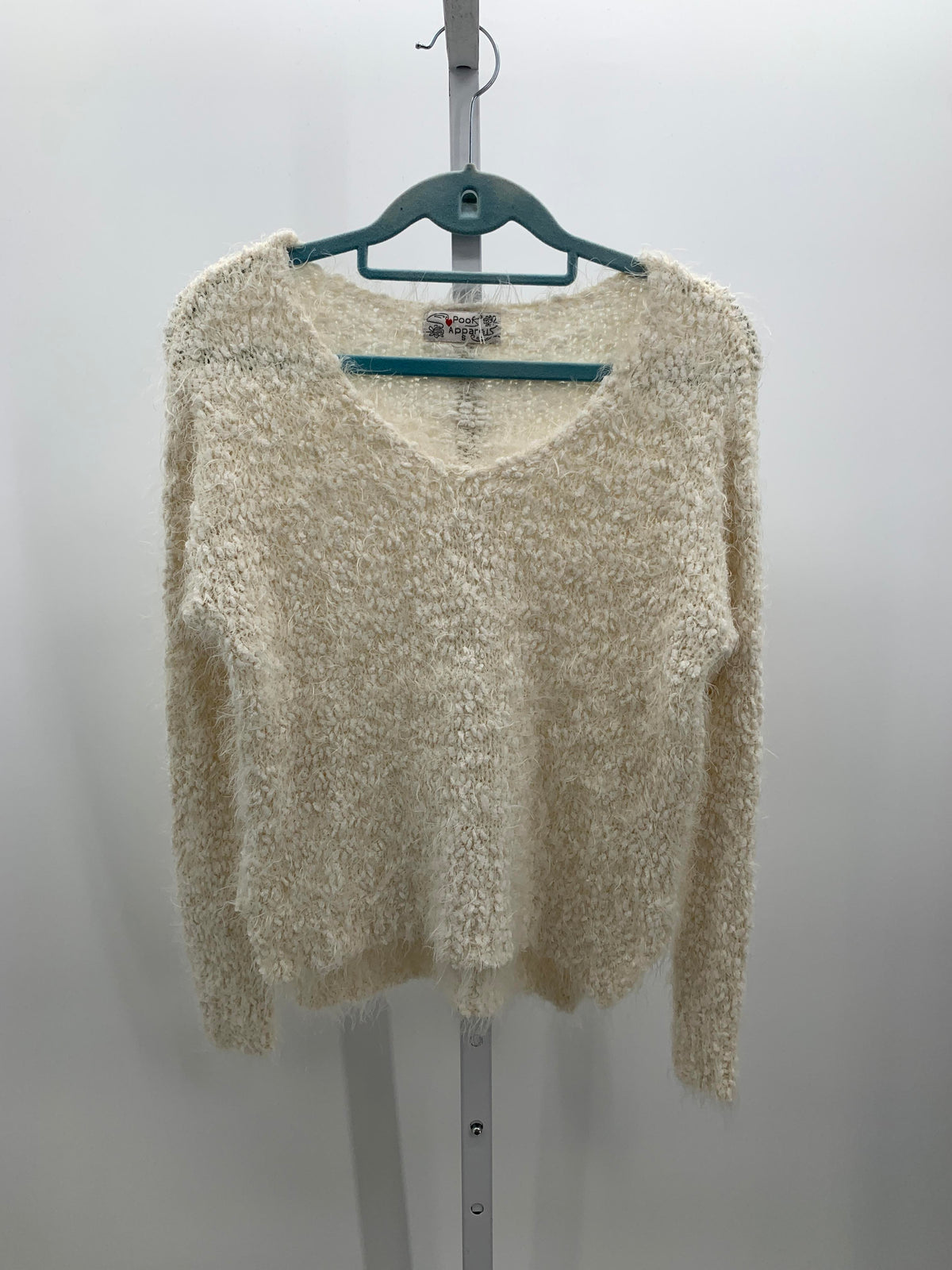 Poof Size Small Juniors Long Sleeve Sweater