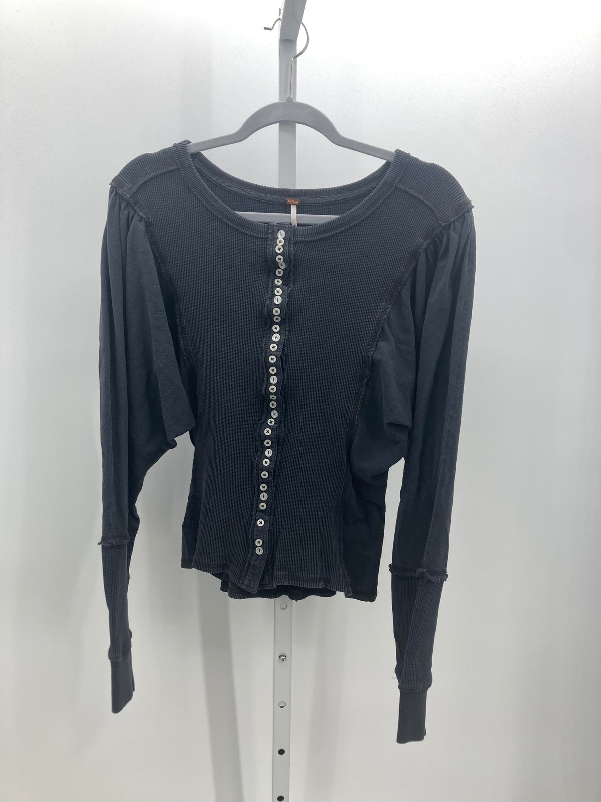 Free People Size Medium Misses Long Sleeve Shirt