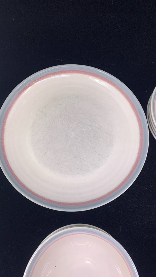 22PC PFALTZGRAFF AURA PINK DINNER SVC FOR 4.