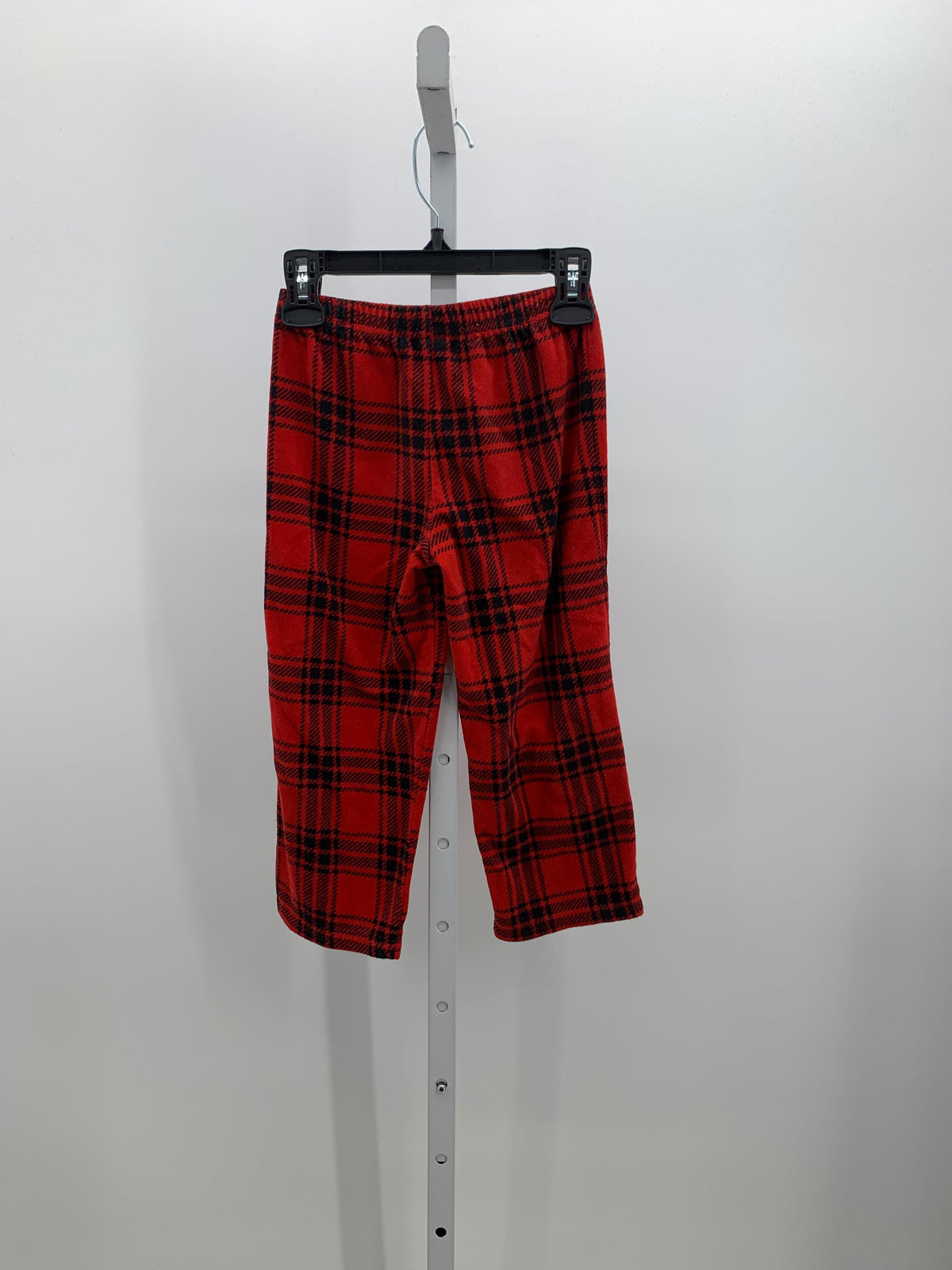 BLACK PLAID FLEECE