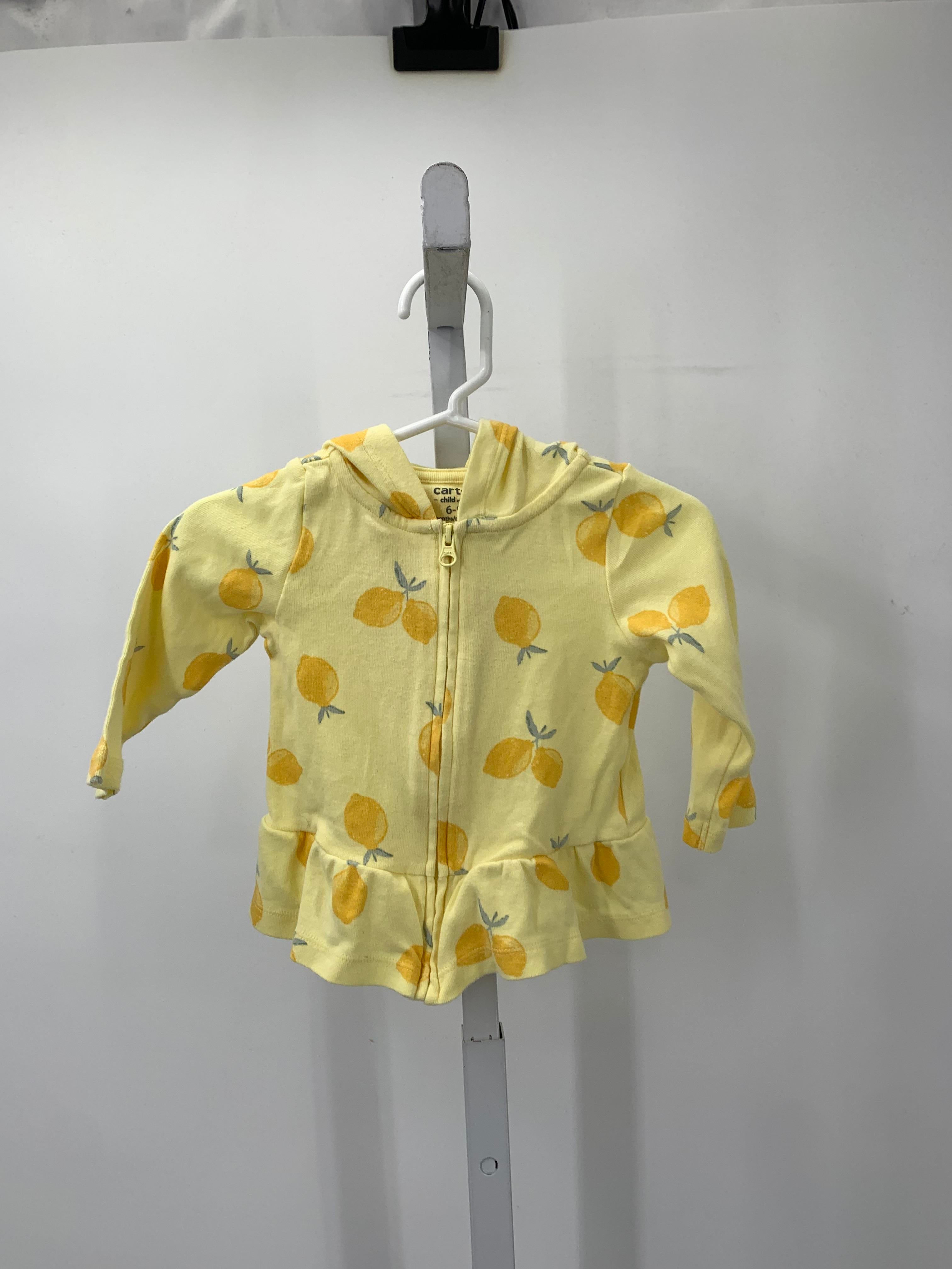 Carters Size 6-9 mon Girls Sweat Jacket