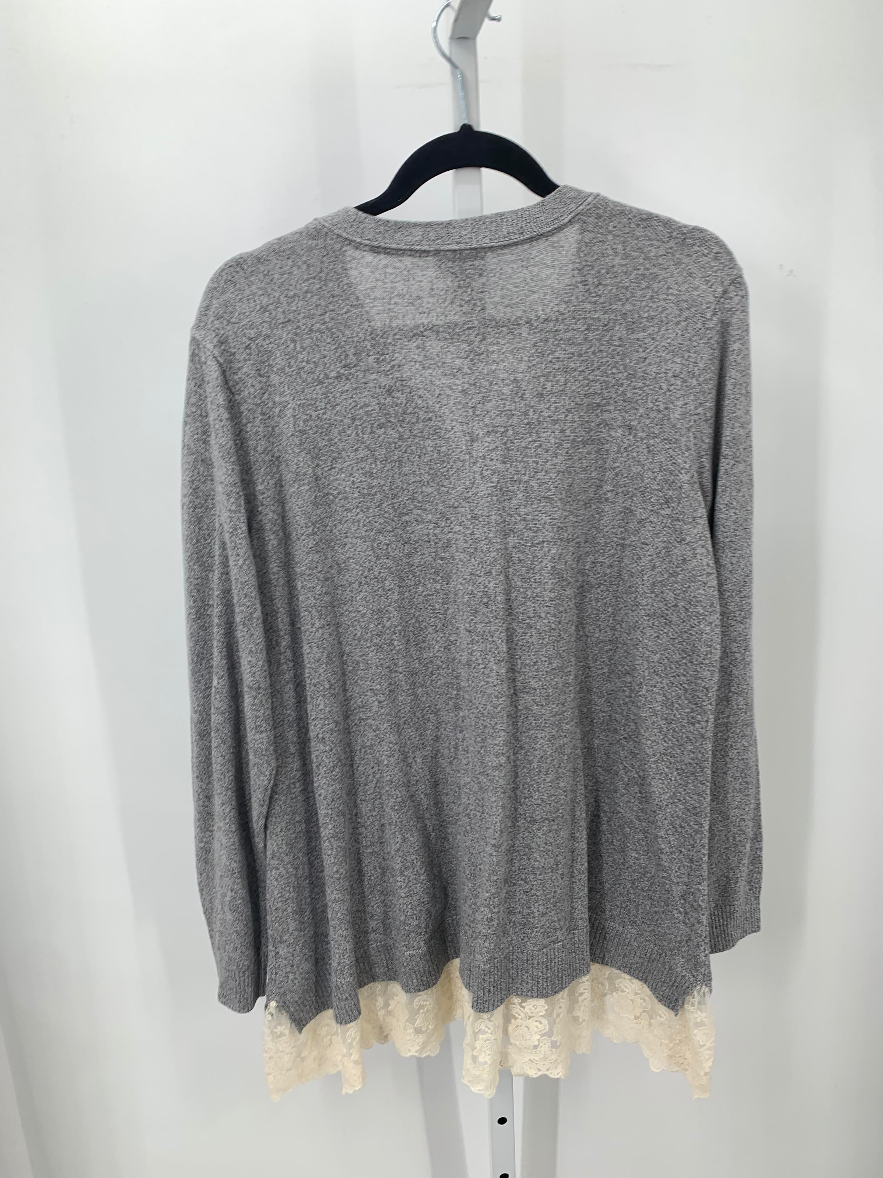 LOGO Size Extra Large Misses Long Slv Sweater