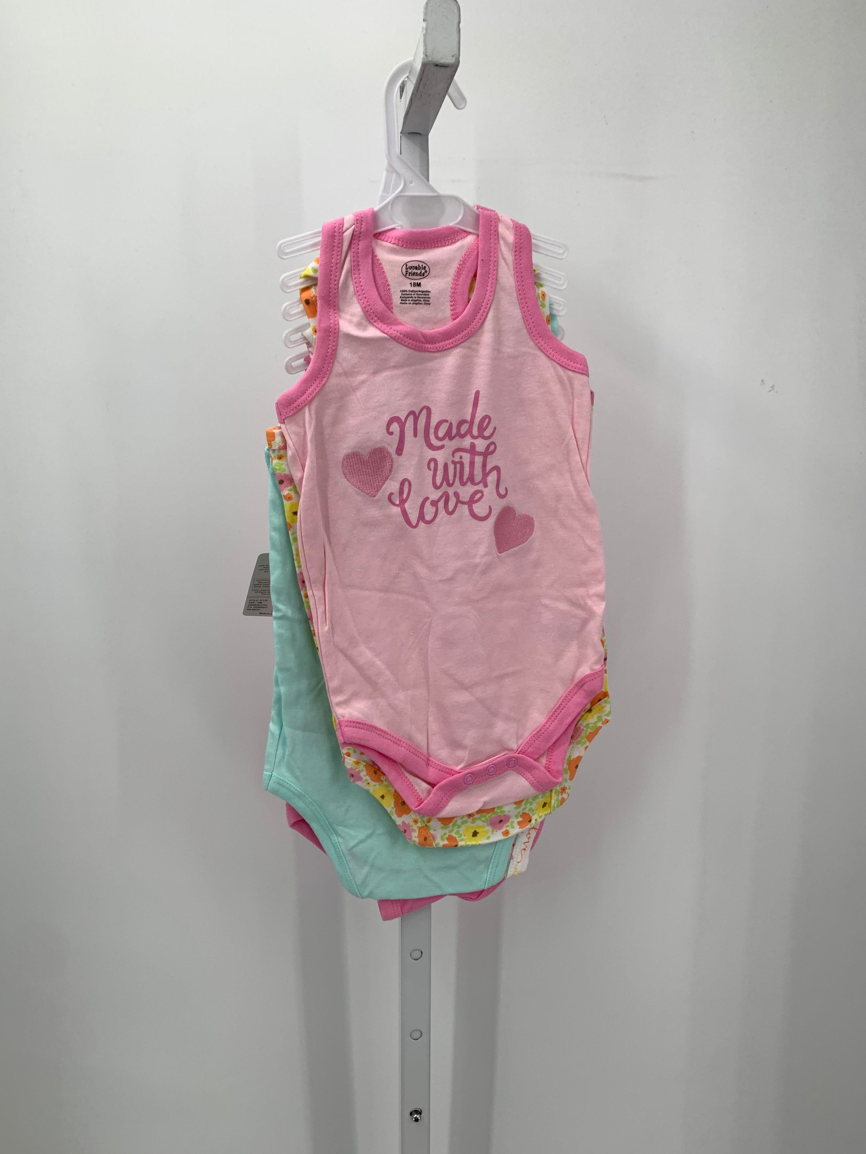 Luvable Friends Size 18 Months Girls 5 Pieces