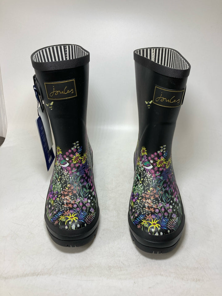 Joules Molly Welly Floral Rain Boots- New With Tags