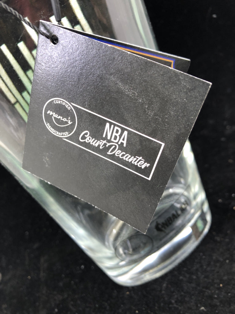 NWT CELTICS COURT DECANTER.