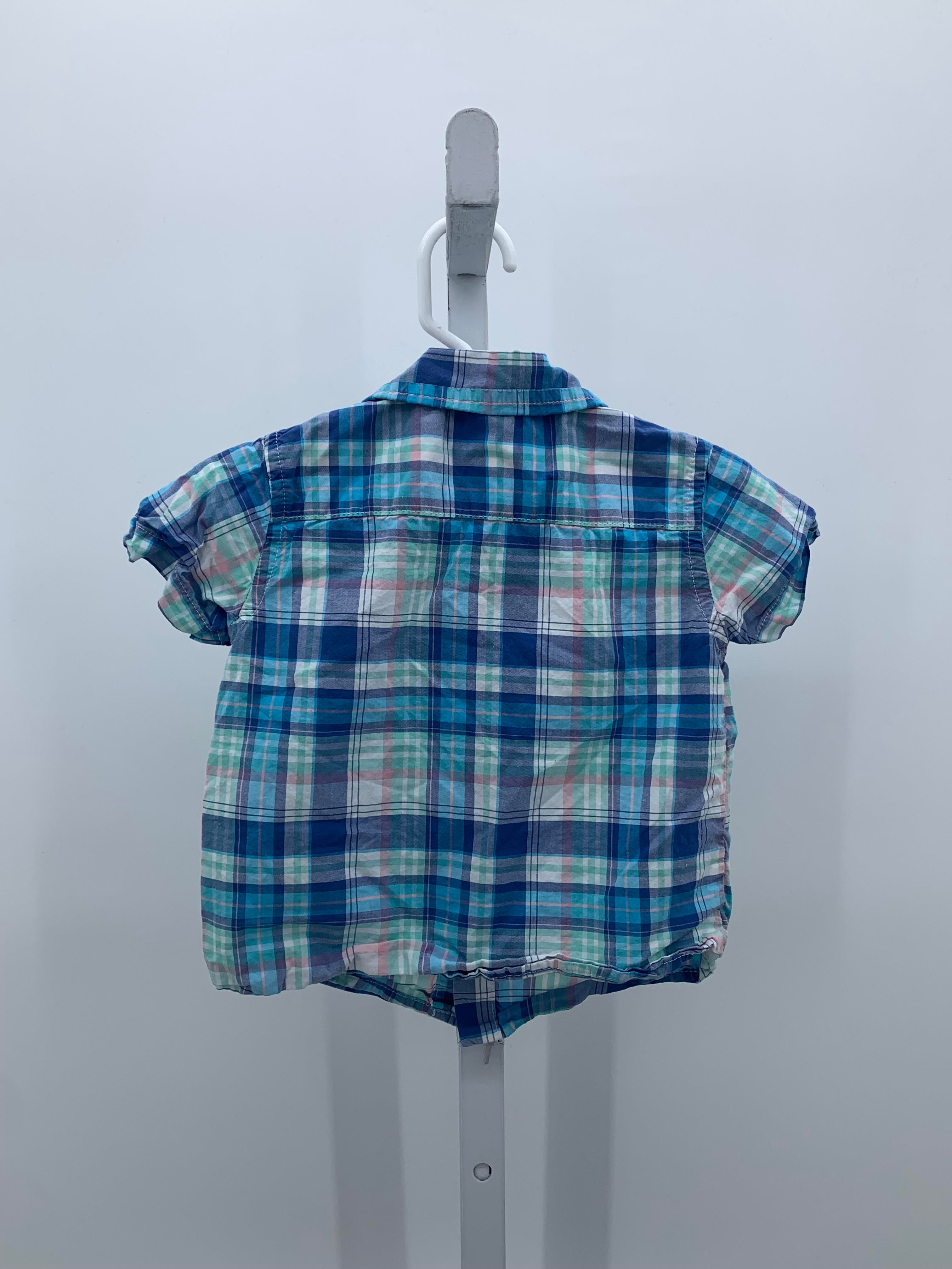 PLAID BTN DOWN