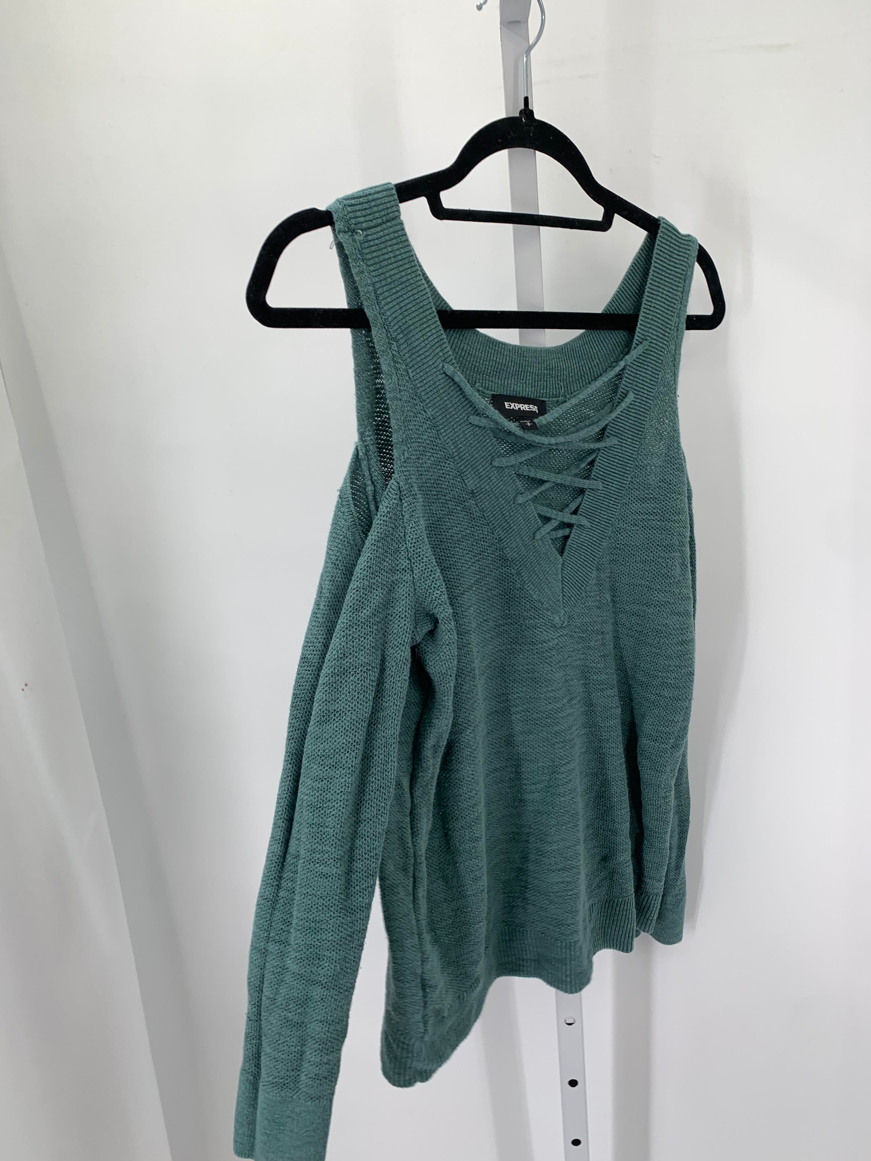 Express Size Small Misses Long Slv Sweater