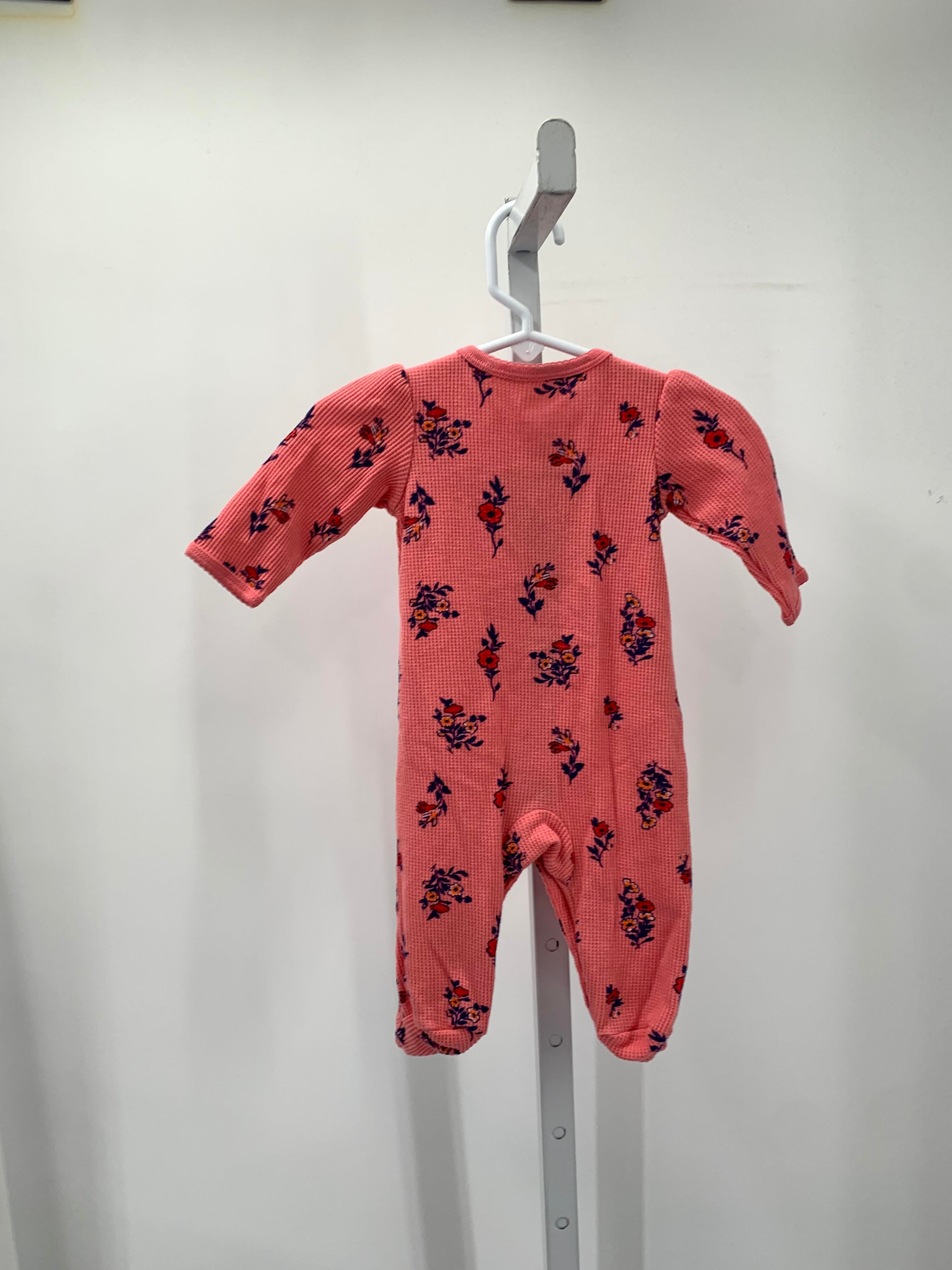 Carters Size 3 Months Girls Long Slv. Romper