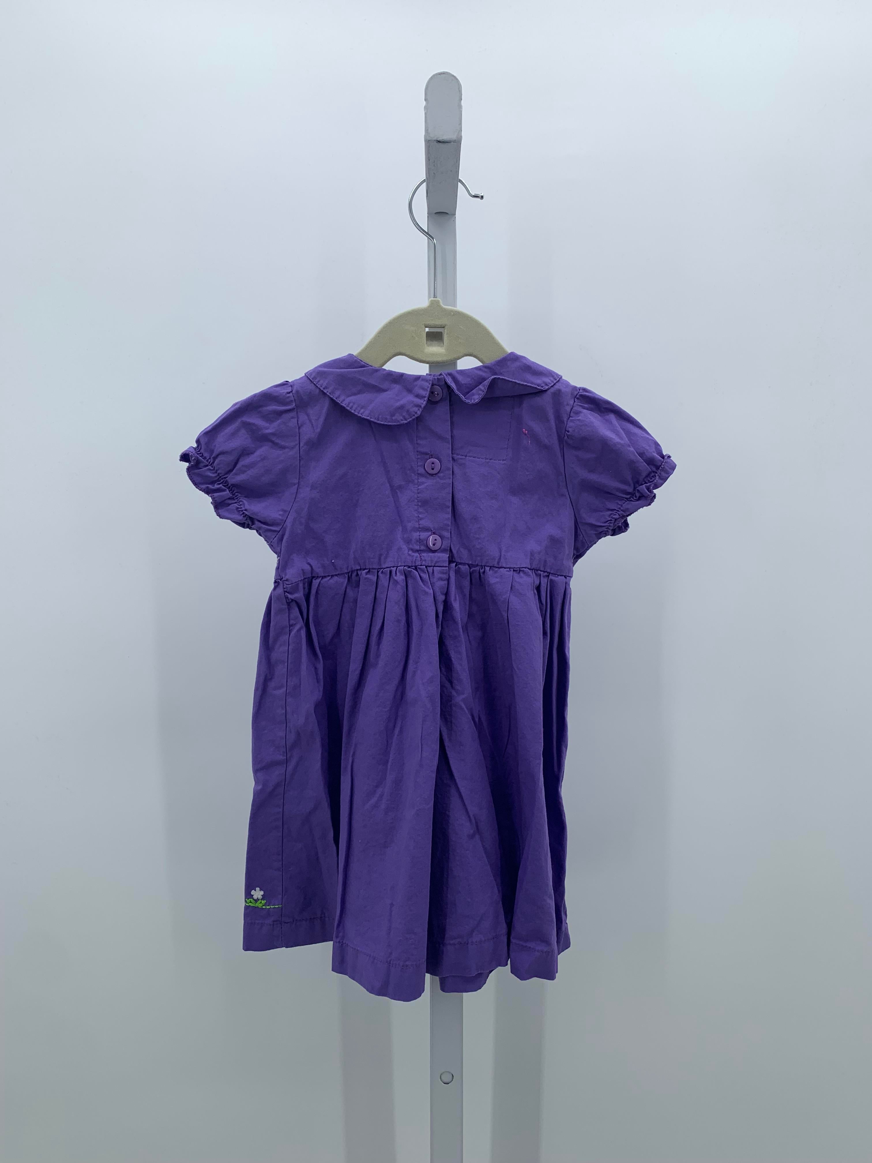 Size 12-24 Months Girls Short Sleeve Dress