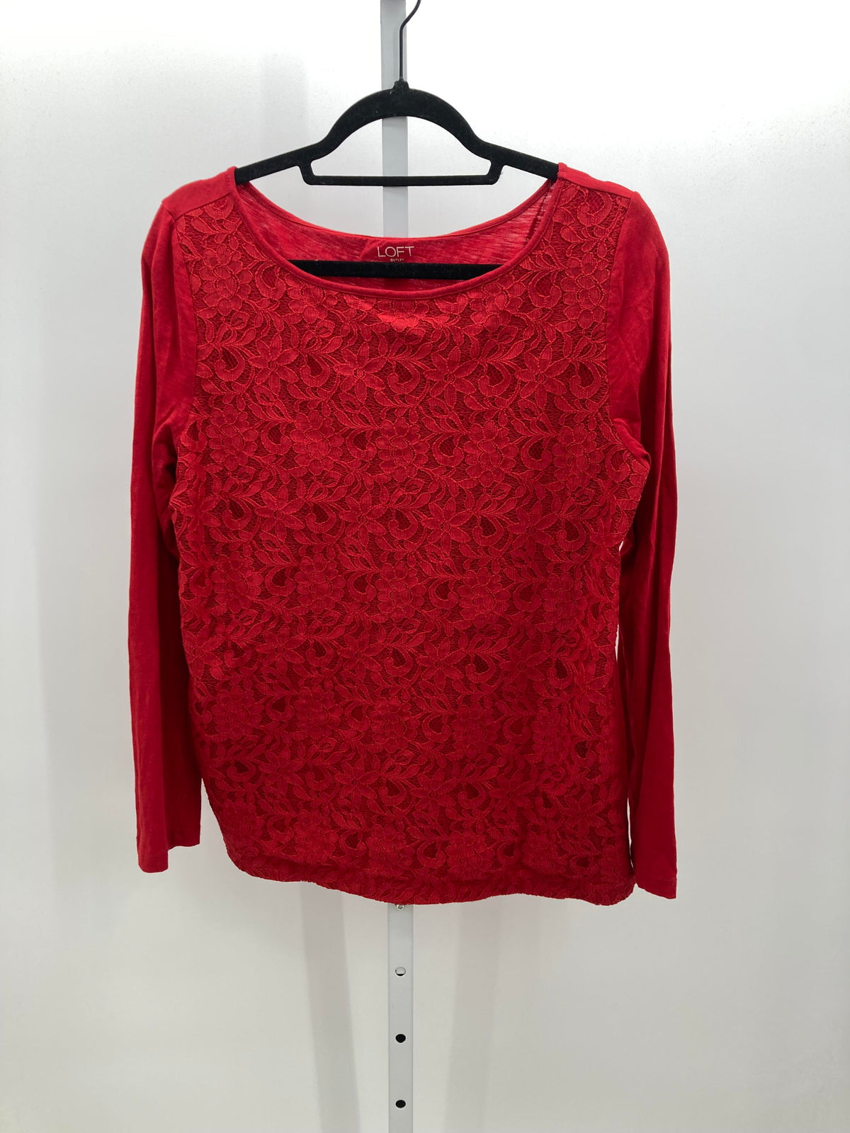 Loft Size Large Misses Long Sleeve Shirt