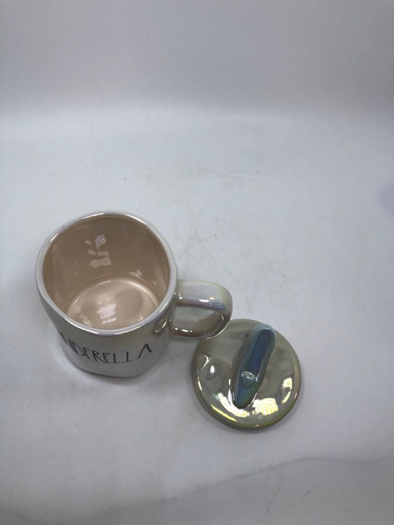 2PC RAE DUNN CINDERELLA MUG W/SHOE.