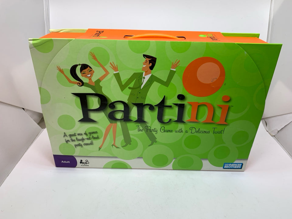 NIB PARTINI PARTY GAME W/ DELICIOUS TWIST.