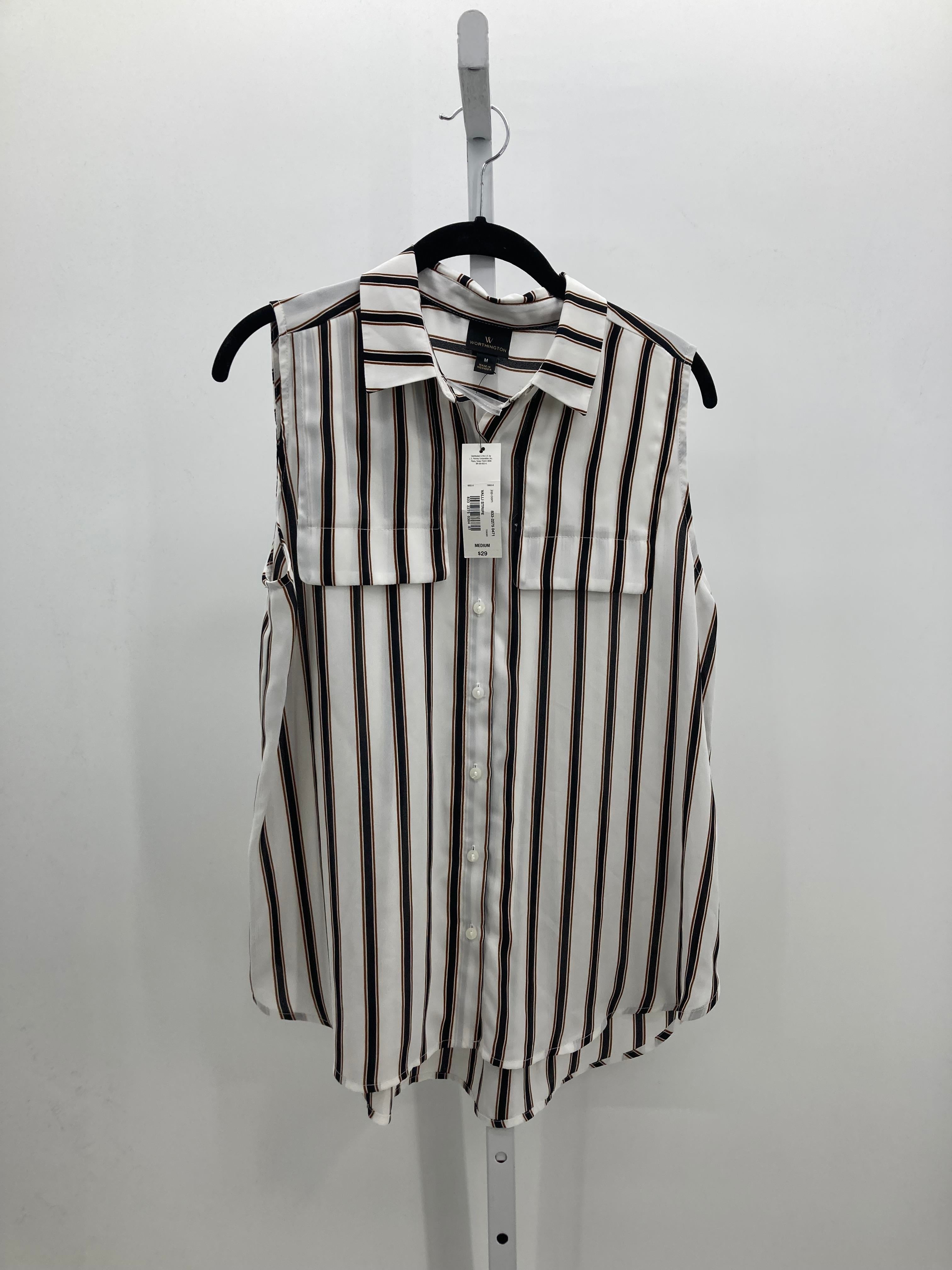 Worthington Size Medium Misses Sleeveless Shirt
