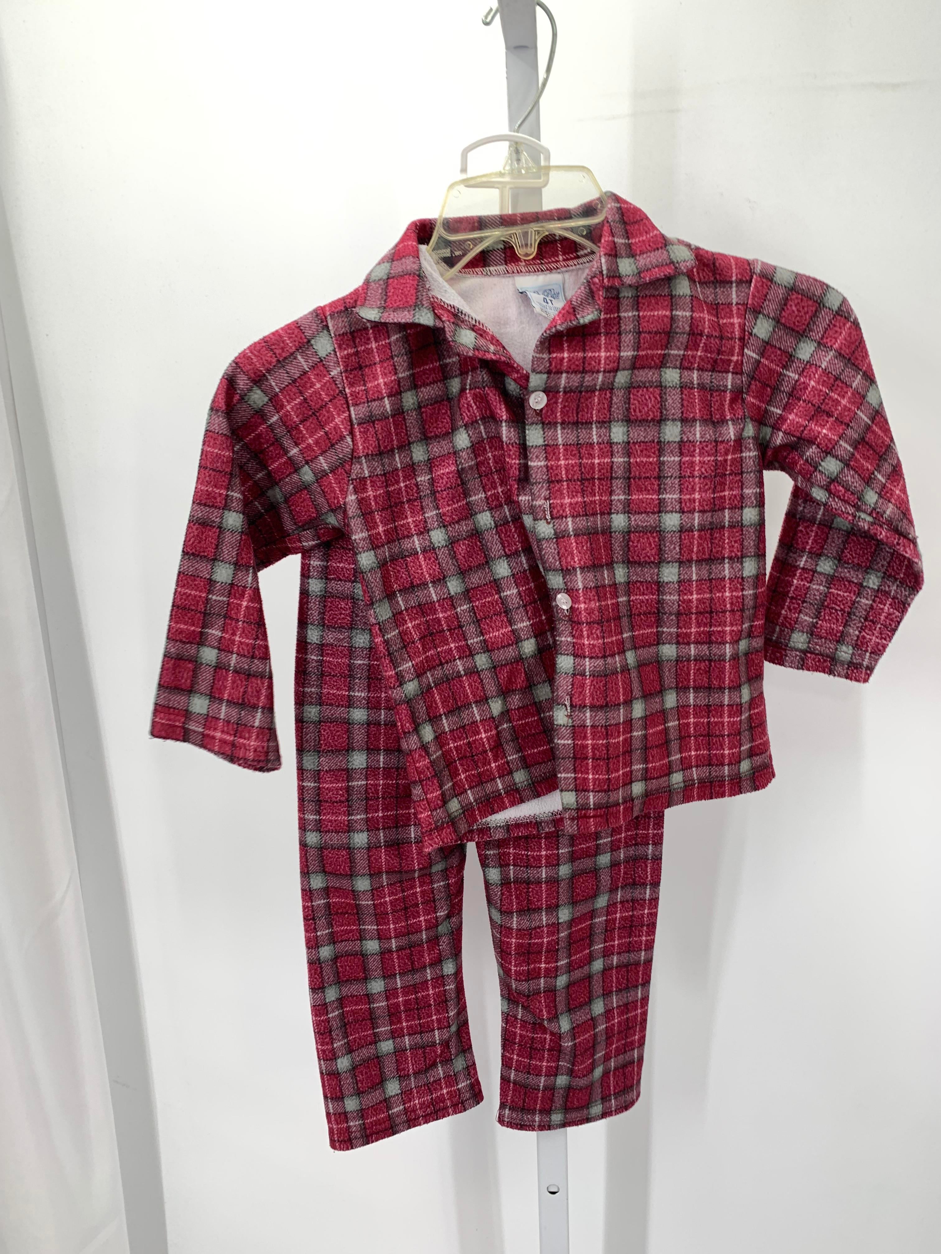GREY PLAID PJS