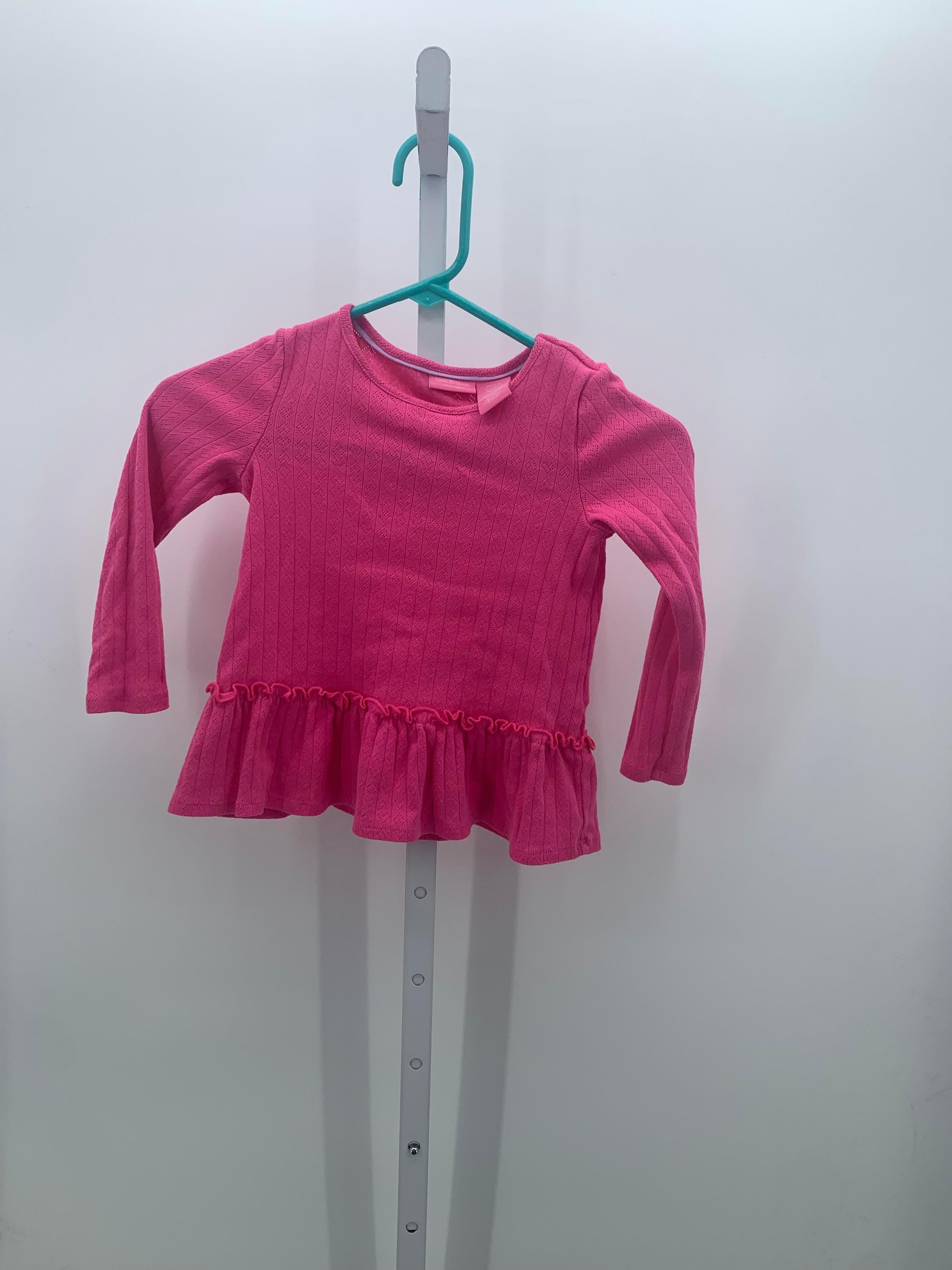 Isaac Mizrahi Size 5-6 Girls Long Sleeve Shirt