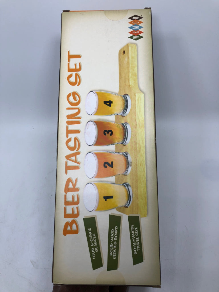 NIB WEMCO BEER TASTING SET.